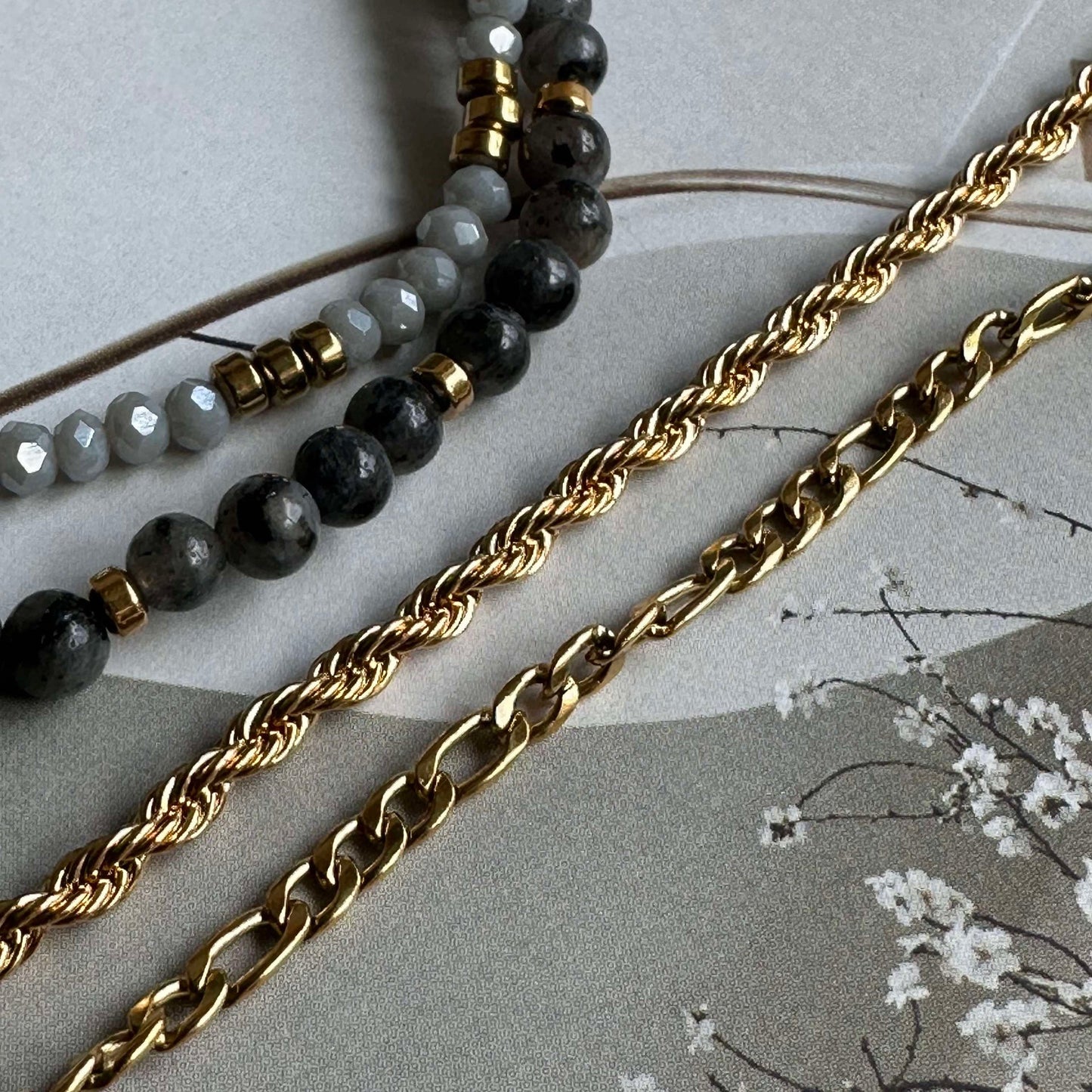 Erika Stone Smykke - Sett med 4