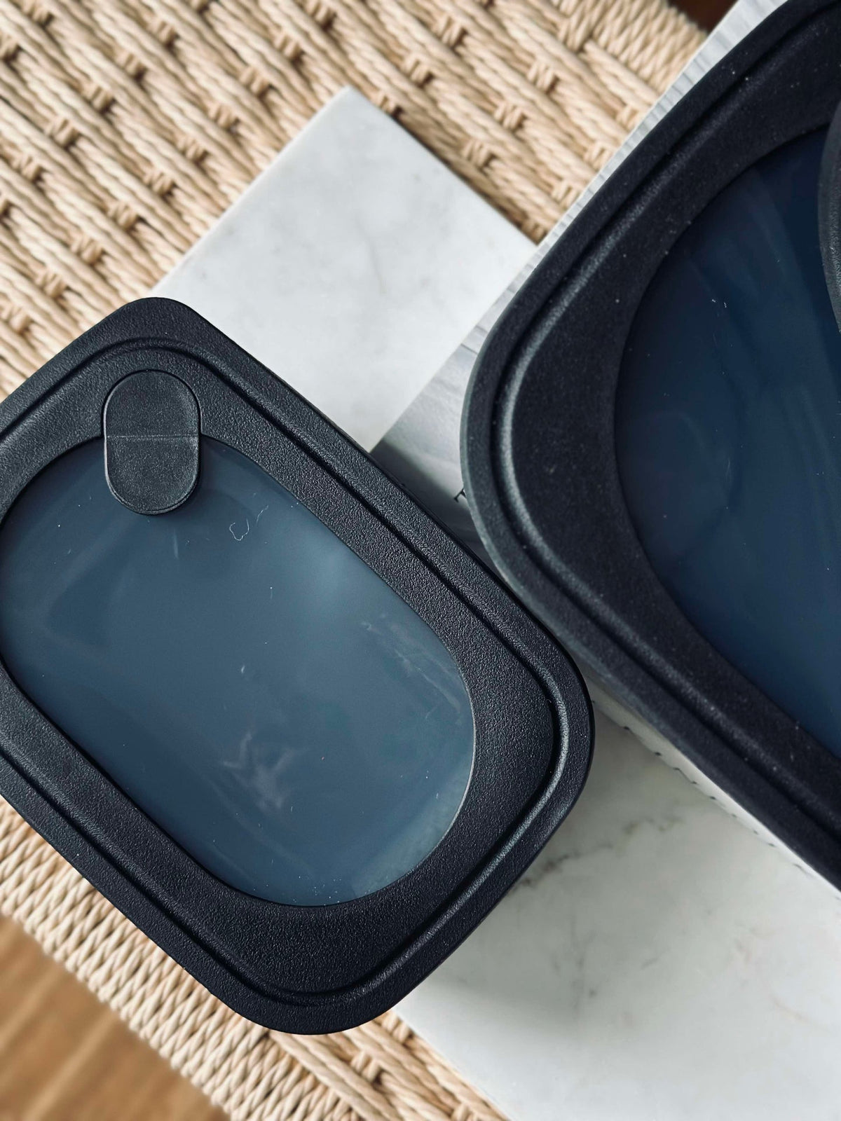 Oppbevaringsbokser Black – Sett med 3 stk.