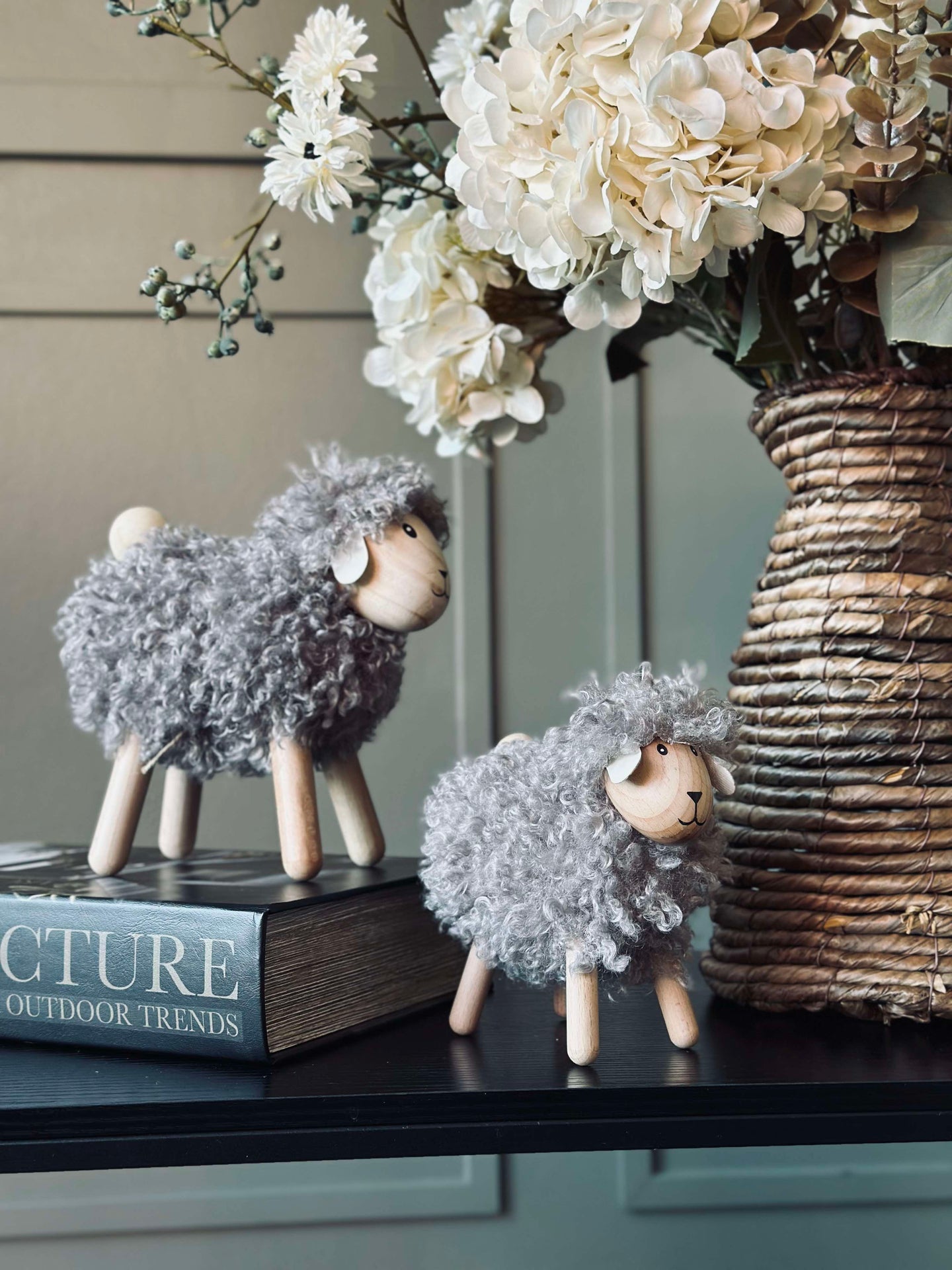 Langhåret Sau - Grå Stor