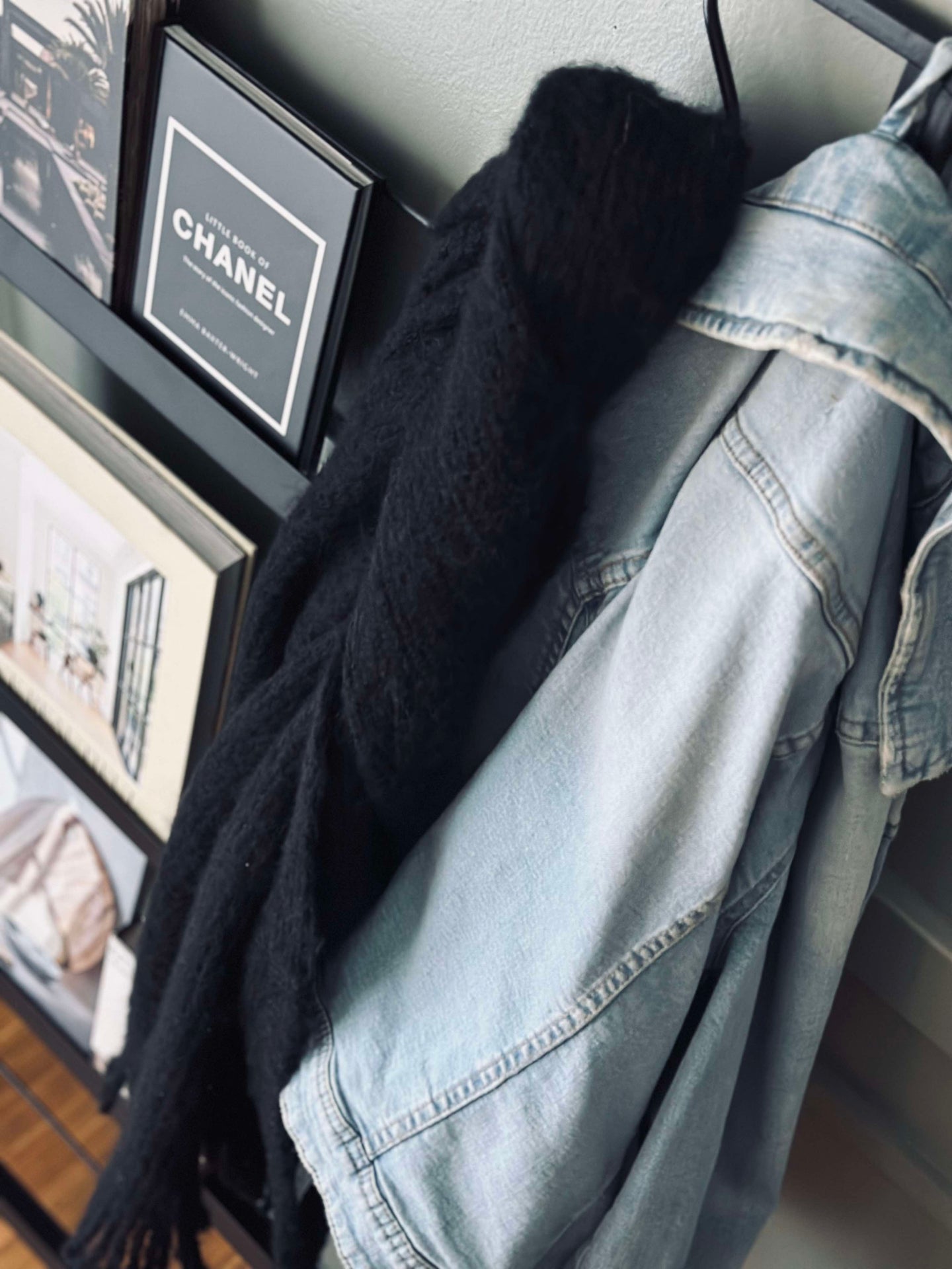 Skjerf black - Super soft