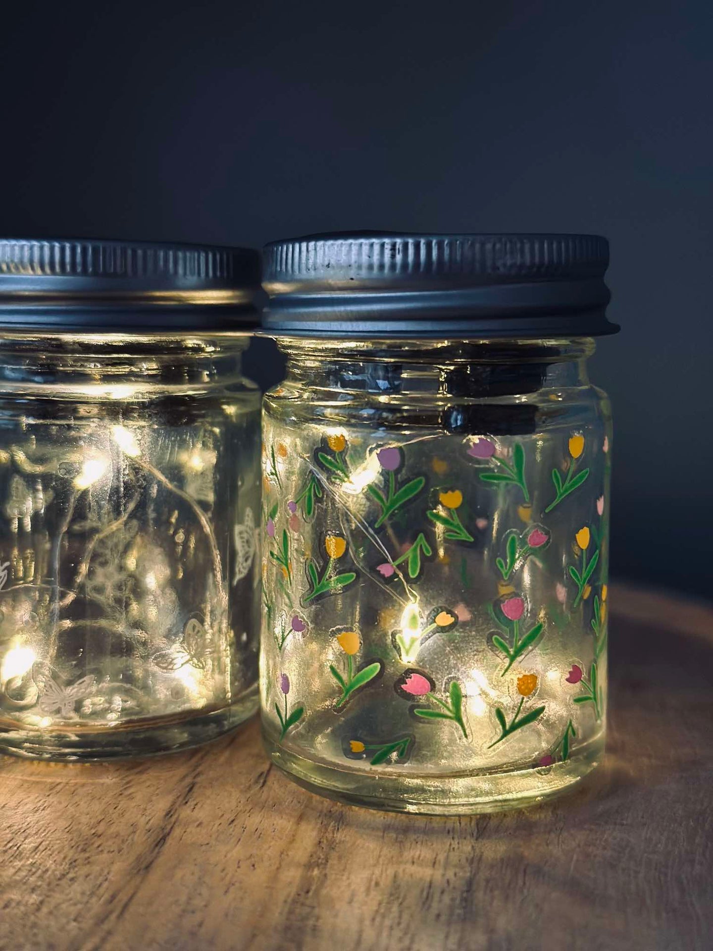 Mini lanterne med solcelle - MIX