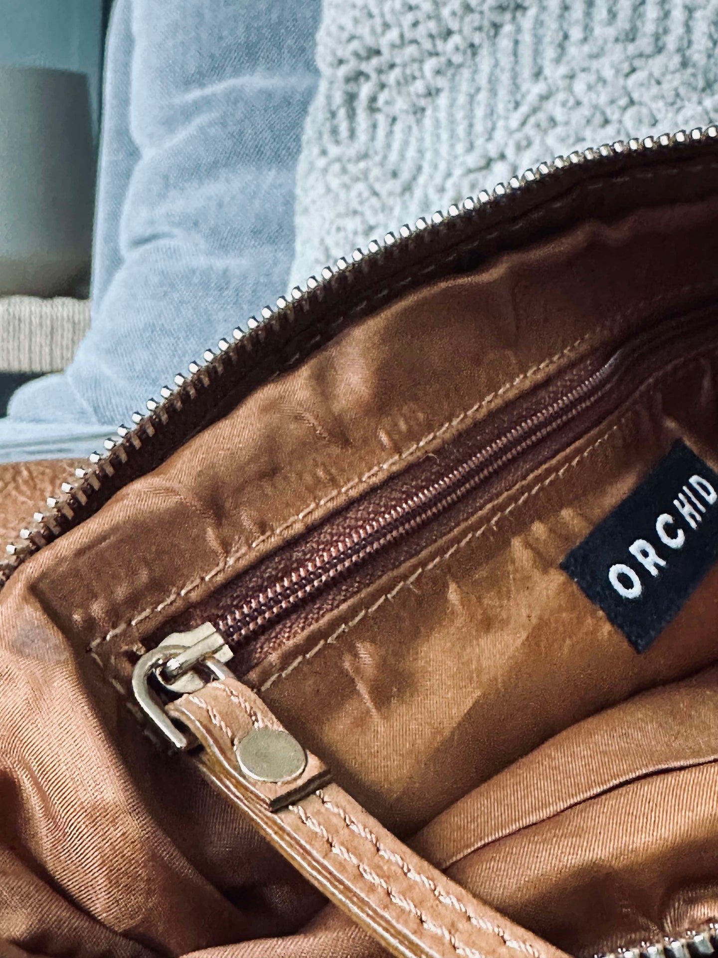 Clutch Gabby Cognac