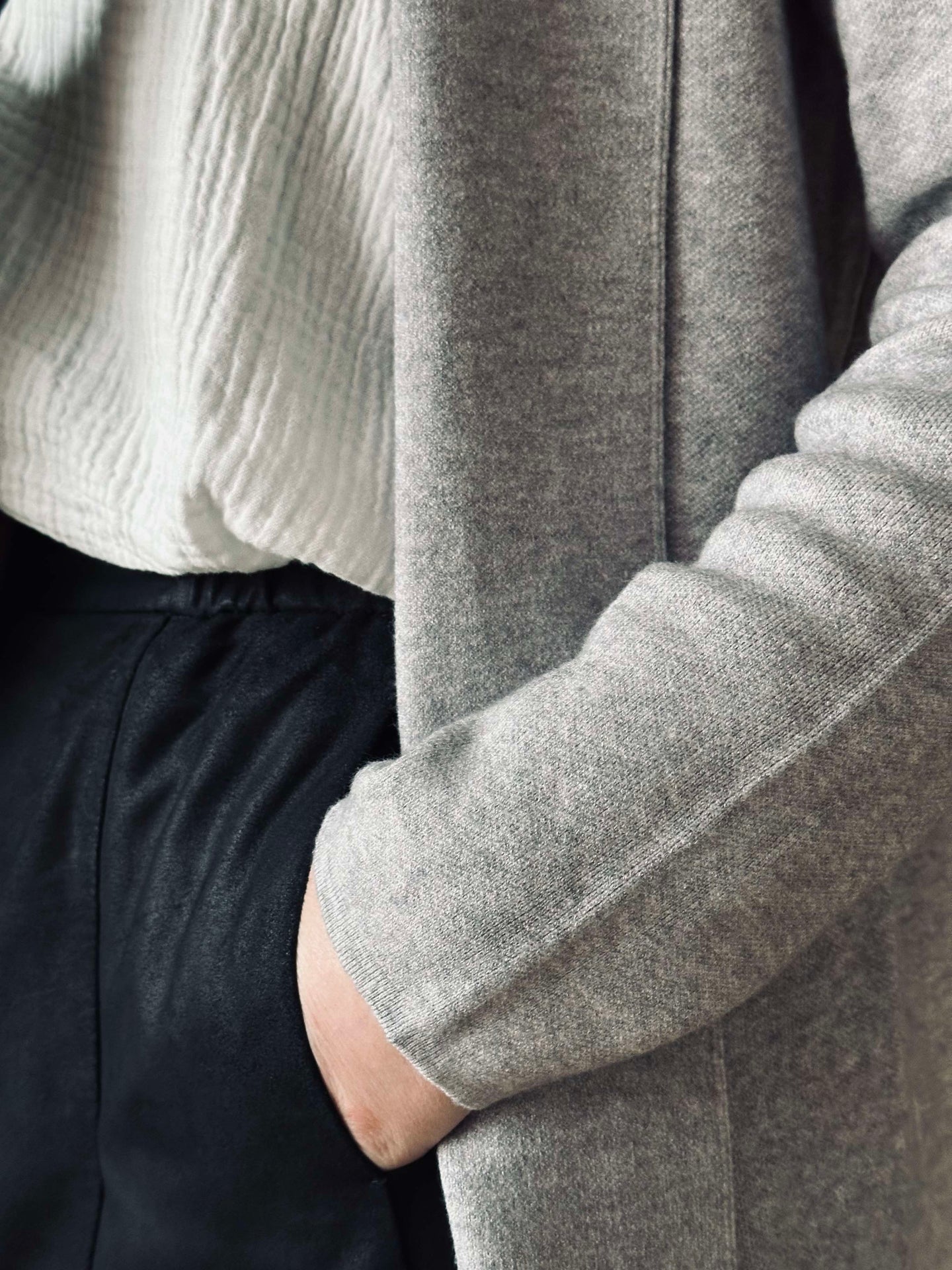 Cardigan Amanda grey