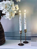 LED Rose flower Stakelys – Sett med 2 stk
