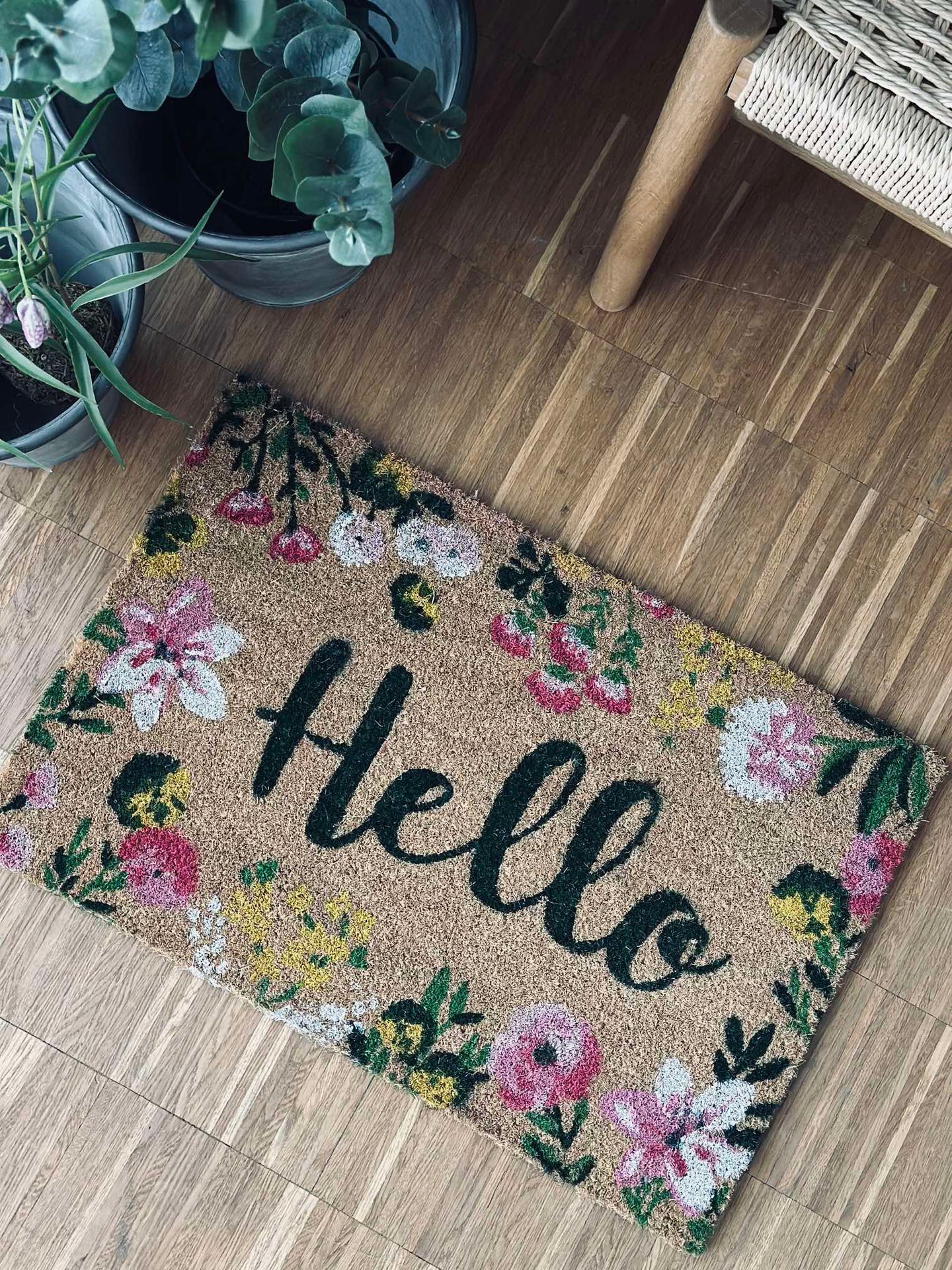 Dørmatte Hello Flora