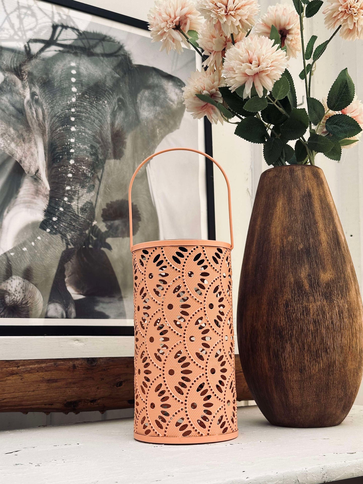 Lanterne DELI m. solceller – Coral