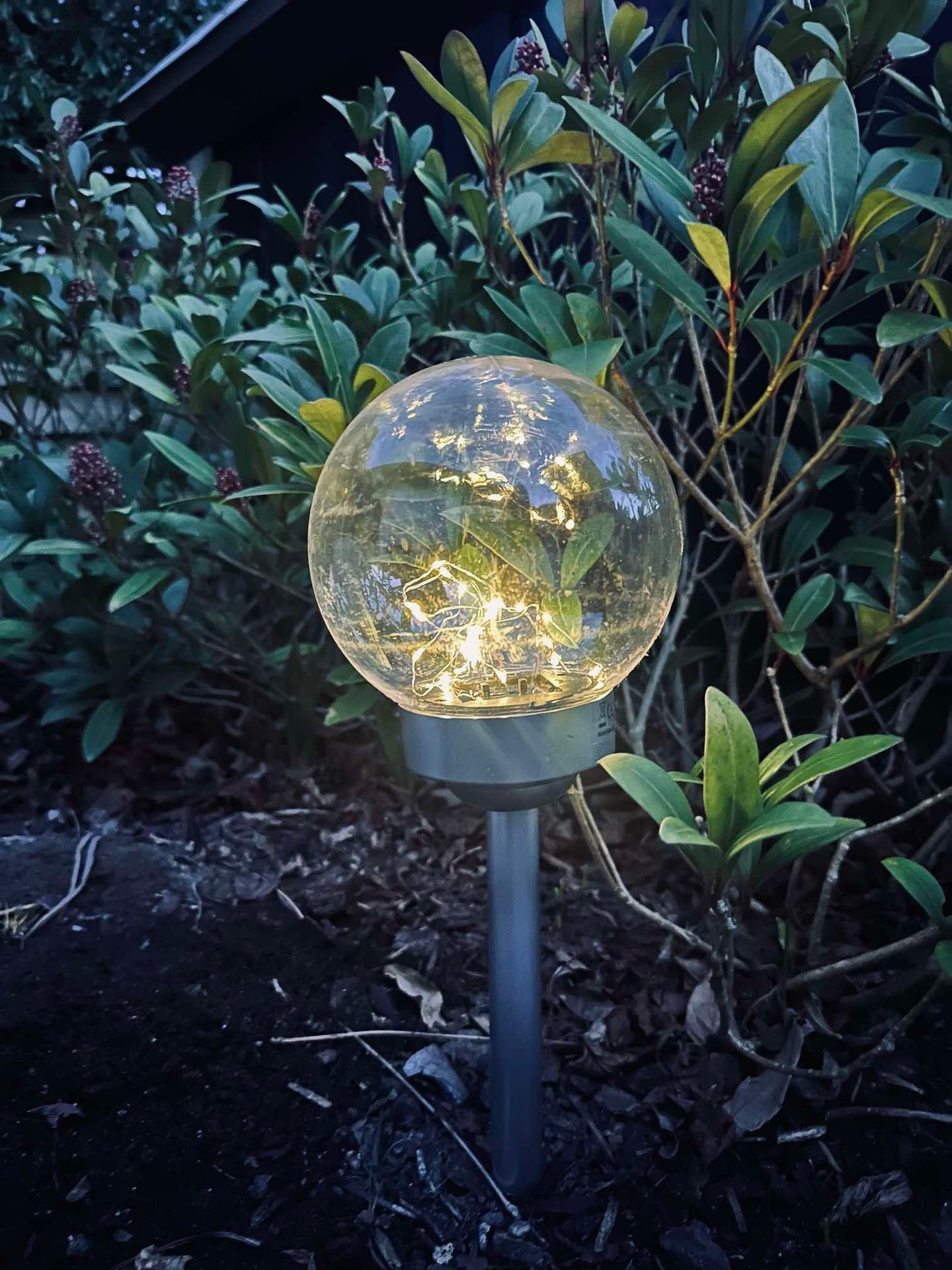 Kule med 20 LED-lys – Solar