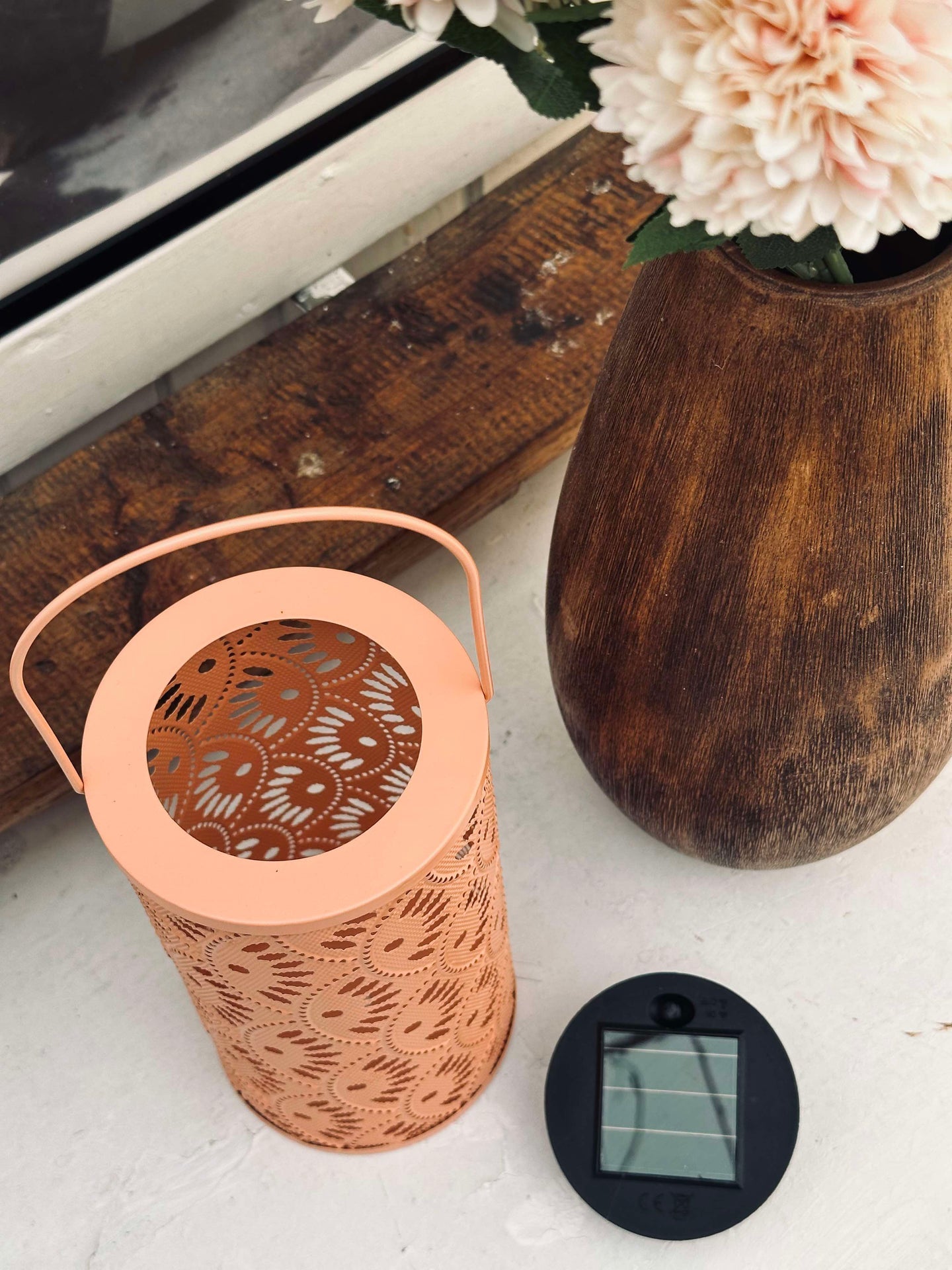 Lanterne DELI m. solceller – Coral