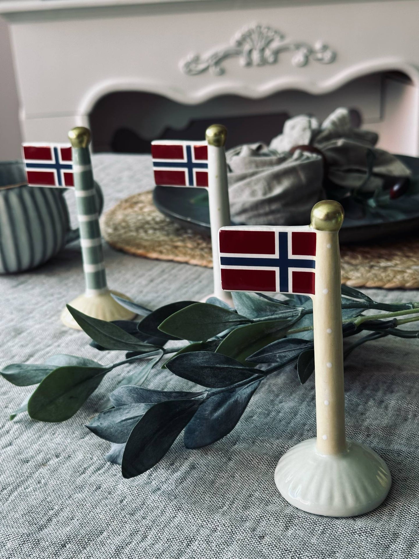 Flagg keramikk – Norge