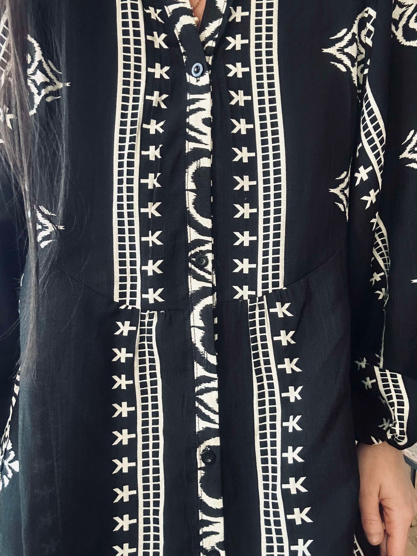 Kjole Black - Boheme cotton