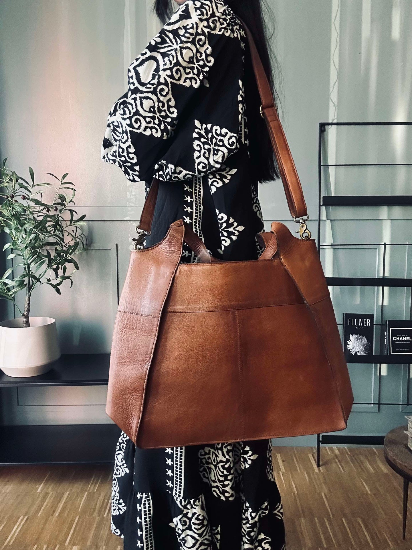 Arbeidsveske Jona - Walnut