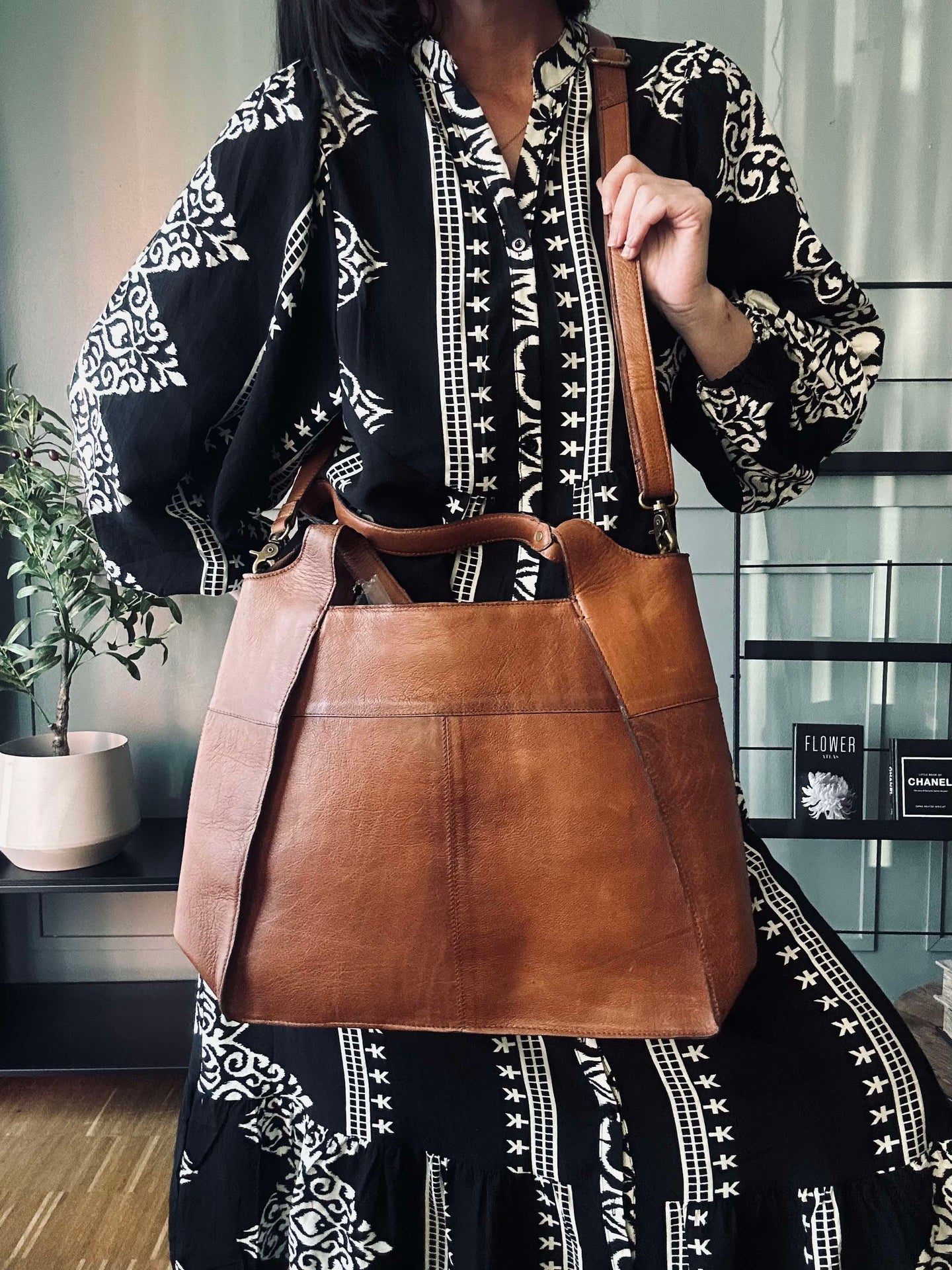 Arbeidsveske Jona - Walnut