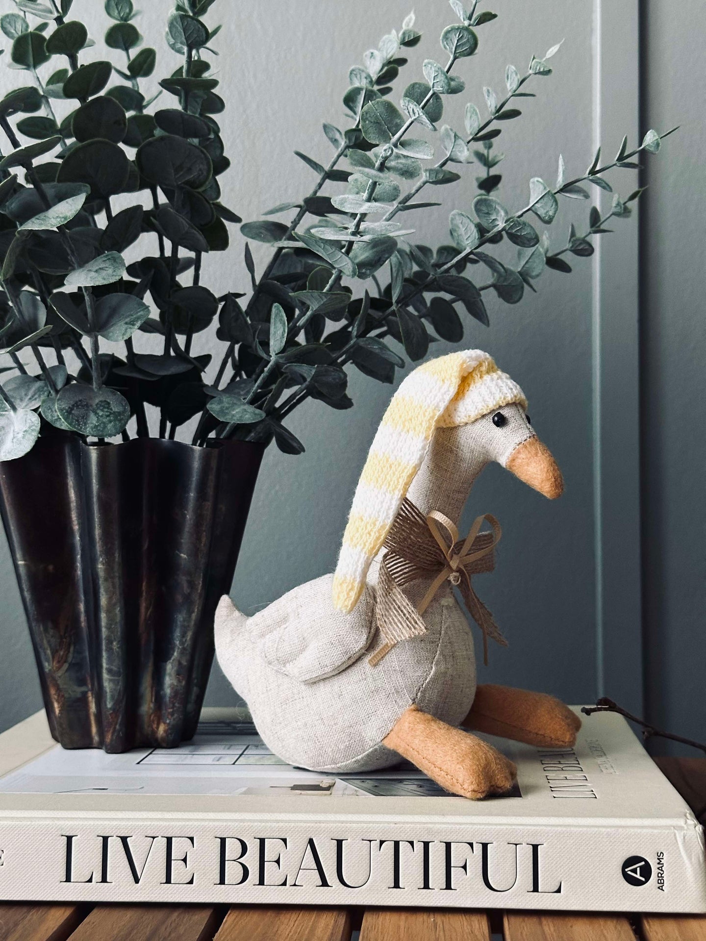 Påskeand med lue - Small