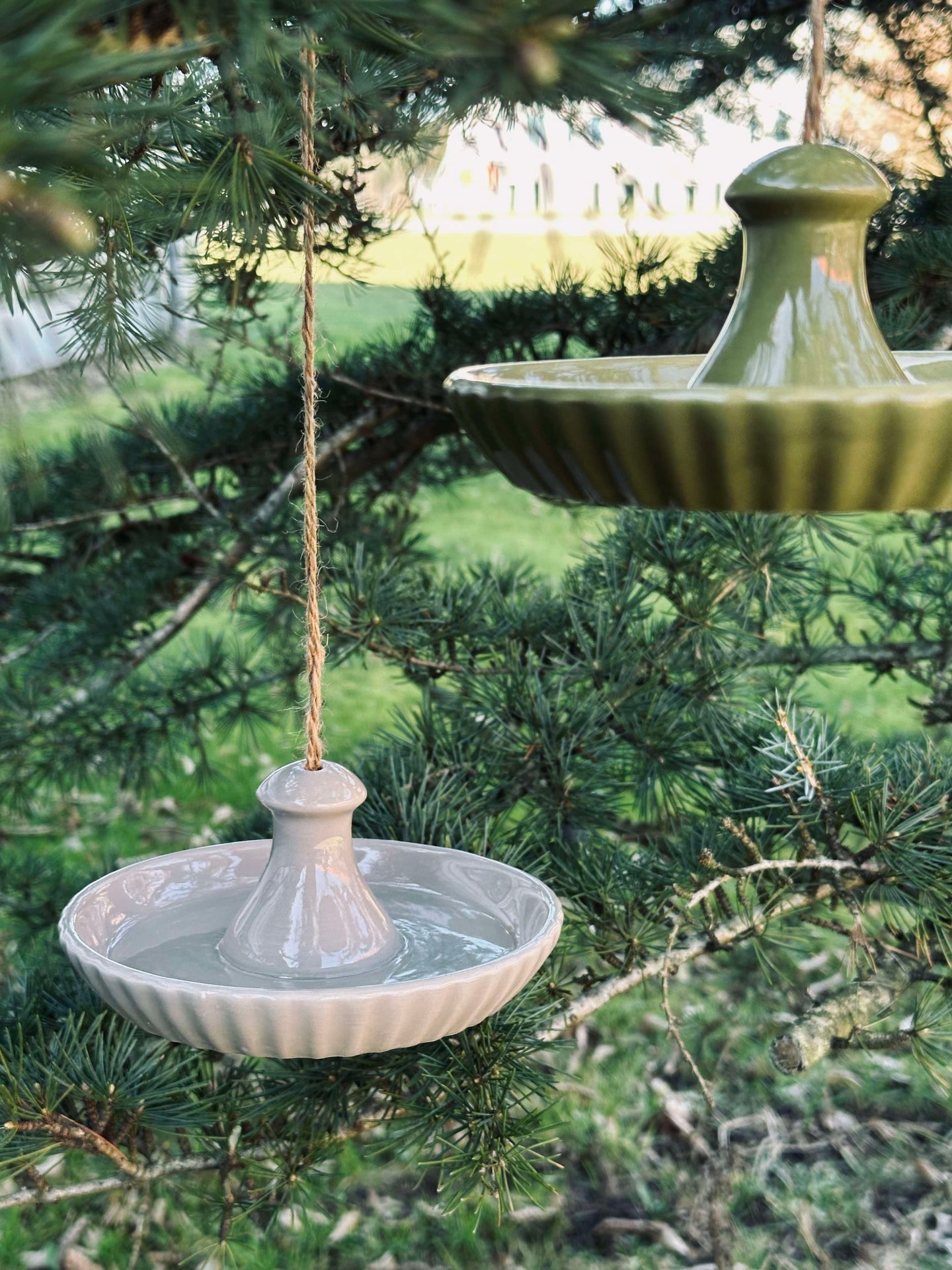 Fuglemater-oppheng - Beige