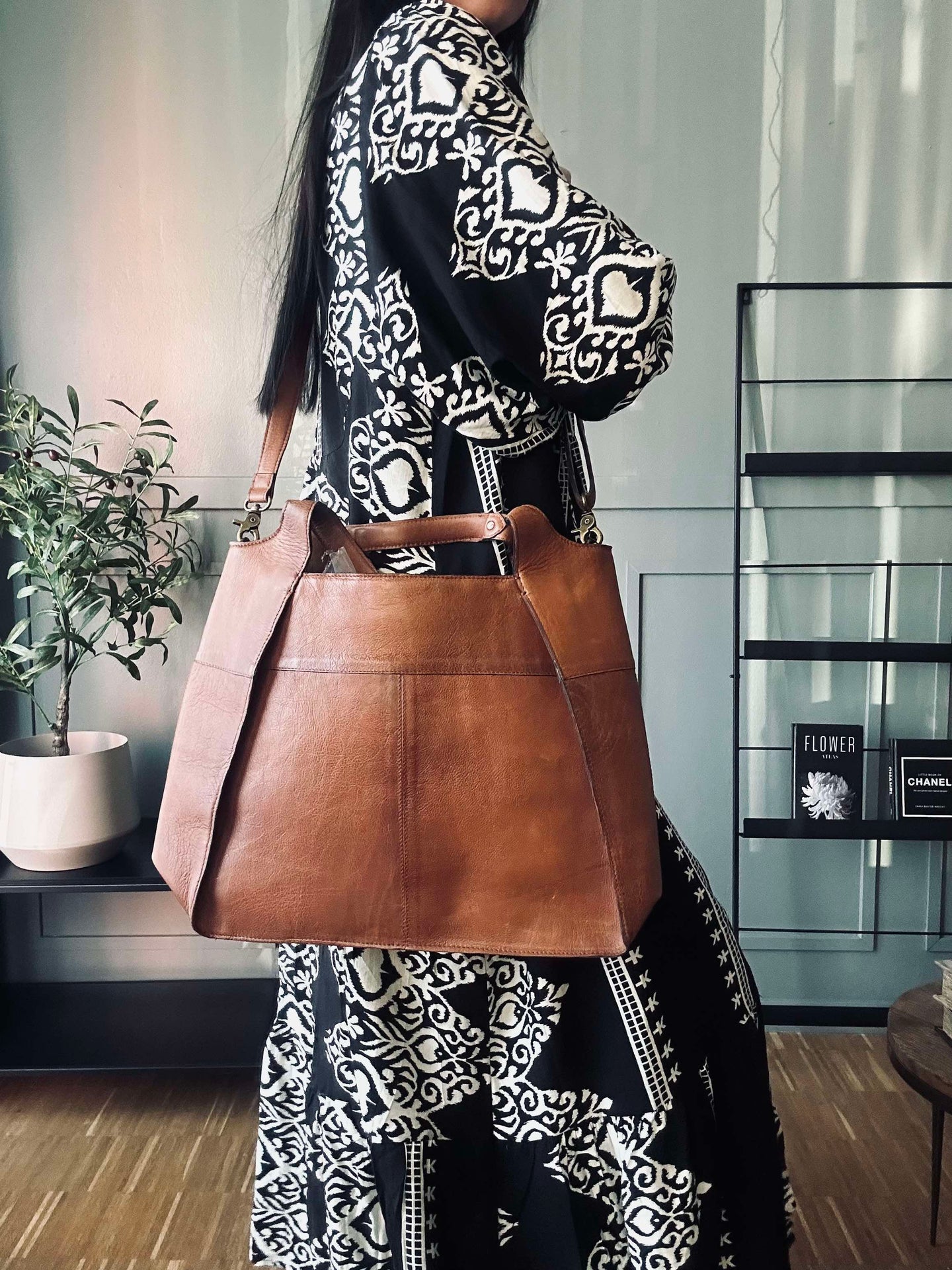 Arbeidsveske Jona - Walnut