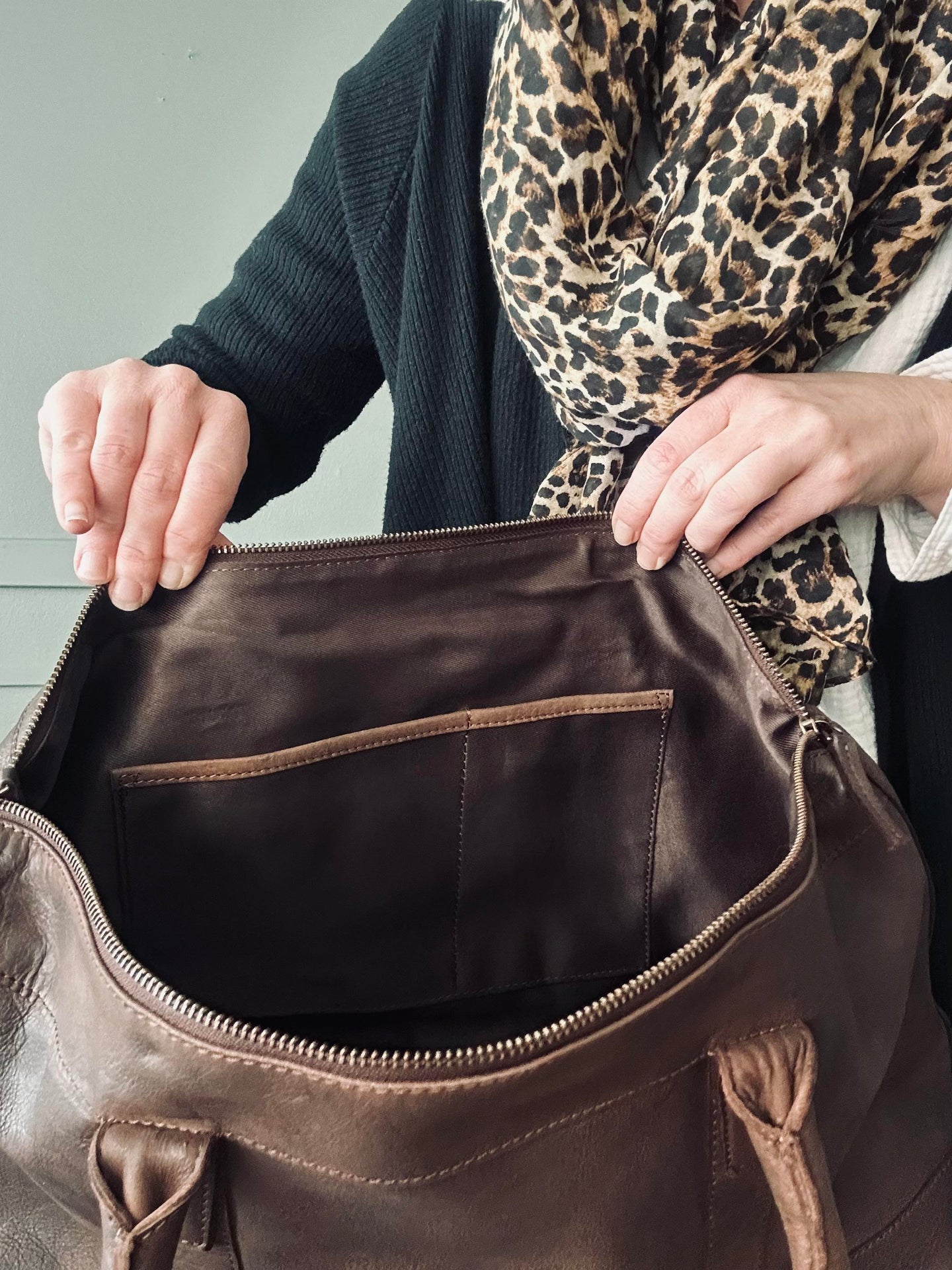 Weekendtaske TRAVEL Brown