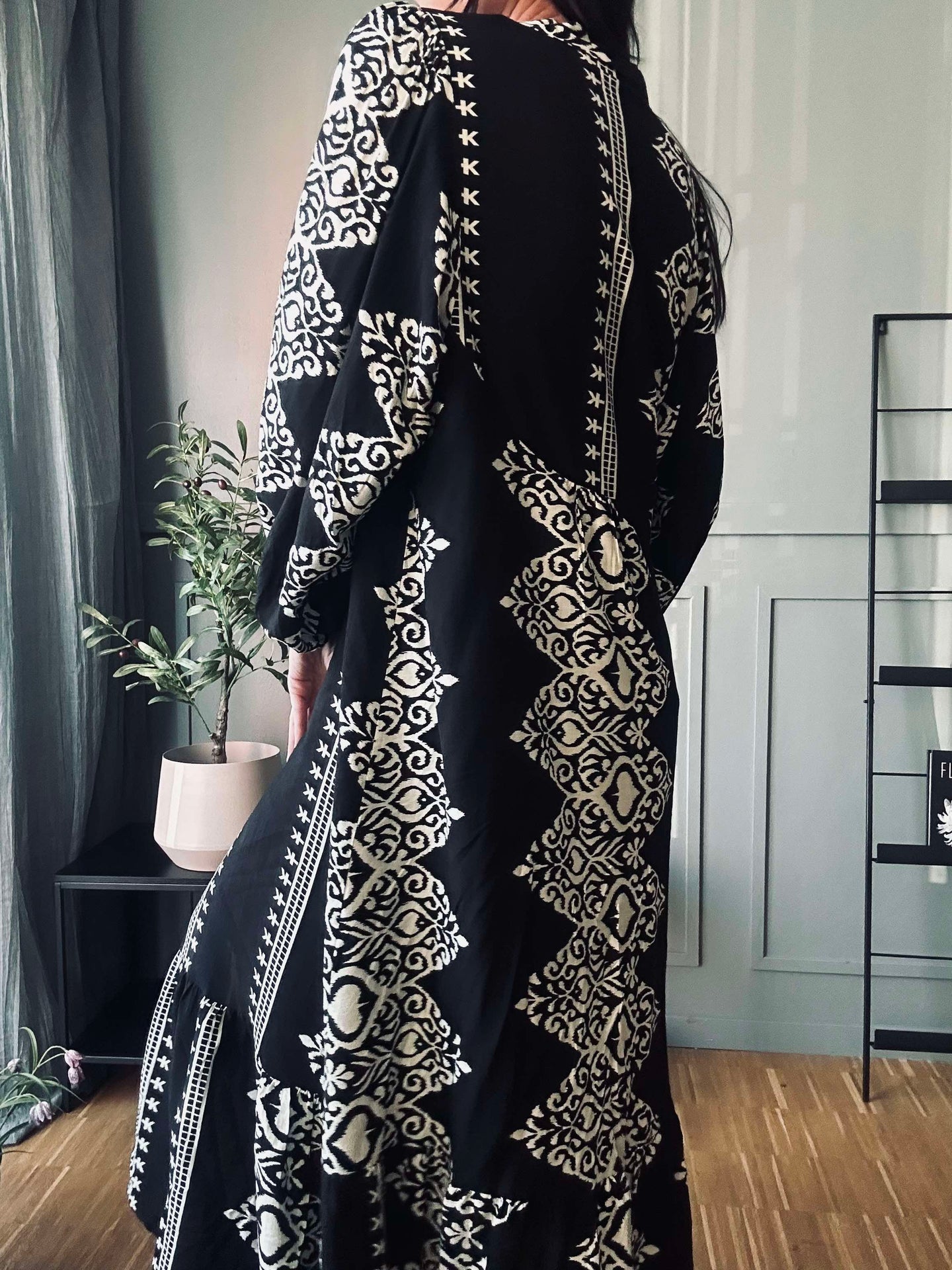 Kjole Black - Boheme cotton