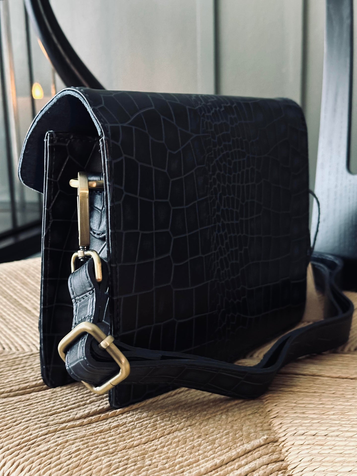 Crossover boxbag - Blå