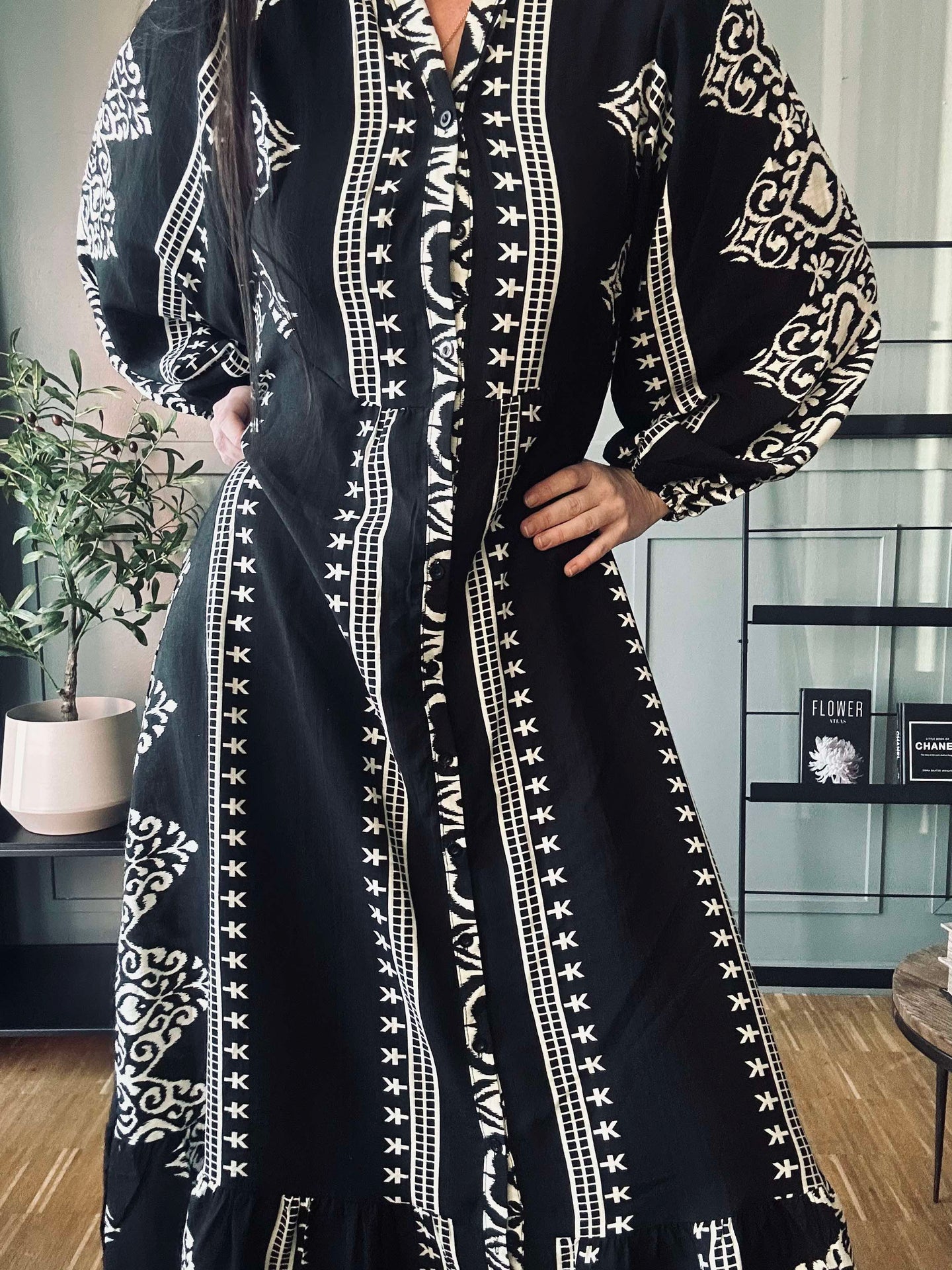 Kjole Black - Boheme cotton