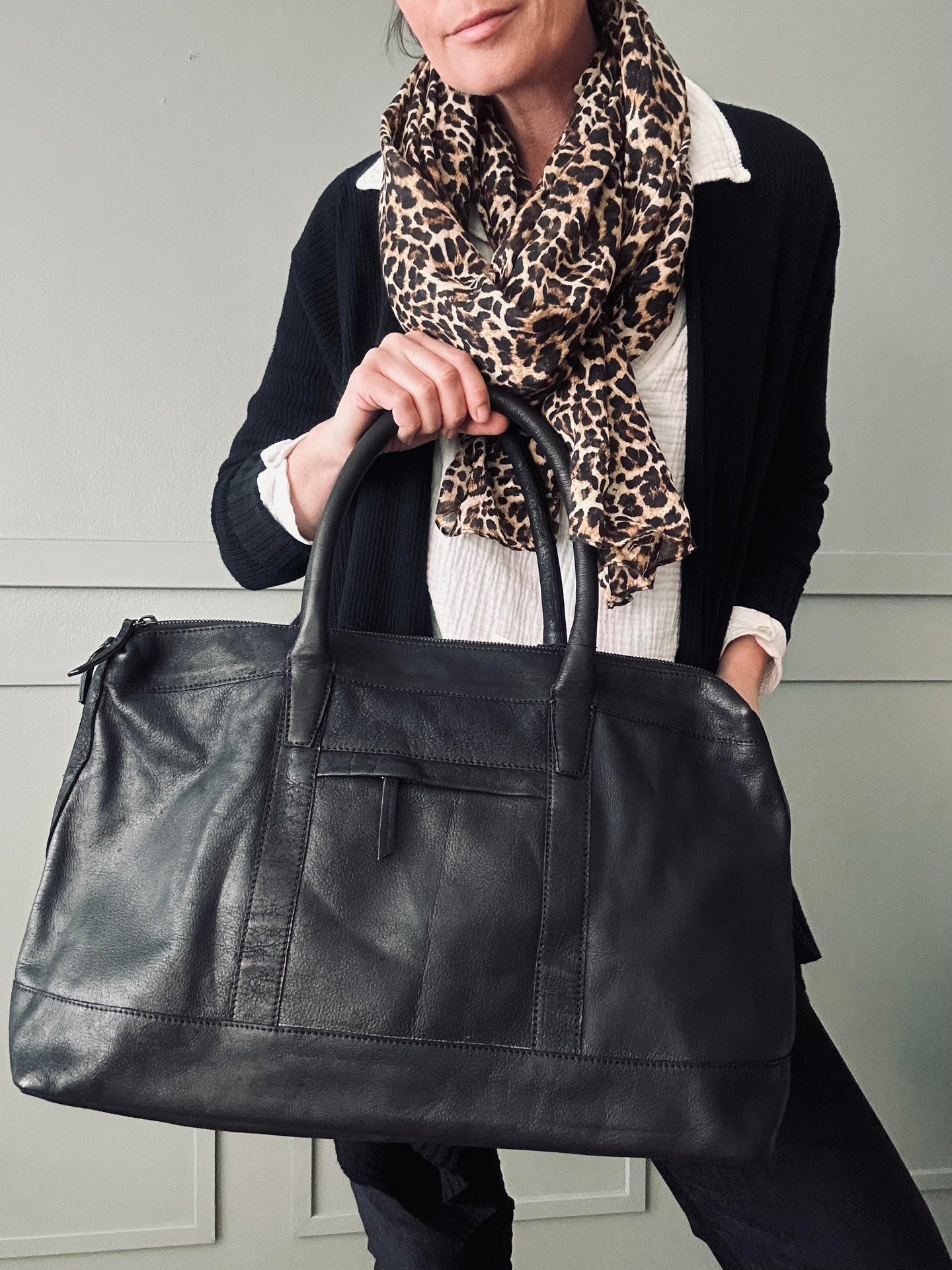 Weekendveske TRAVEL Black