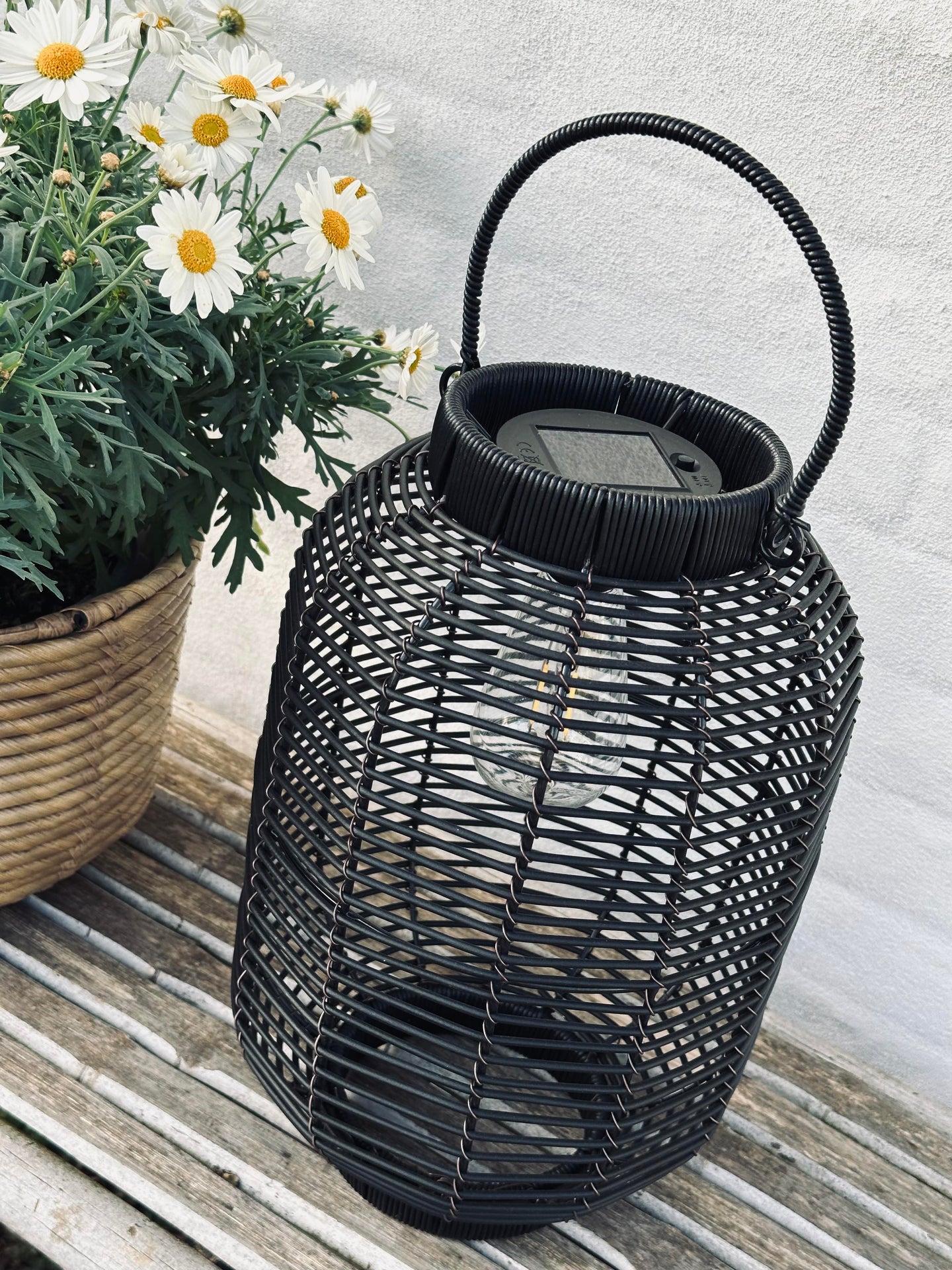 Lanterne Solar Molly Black