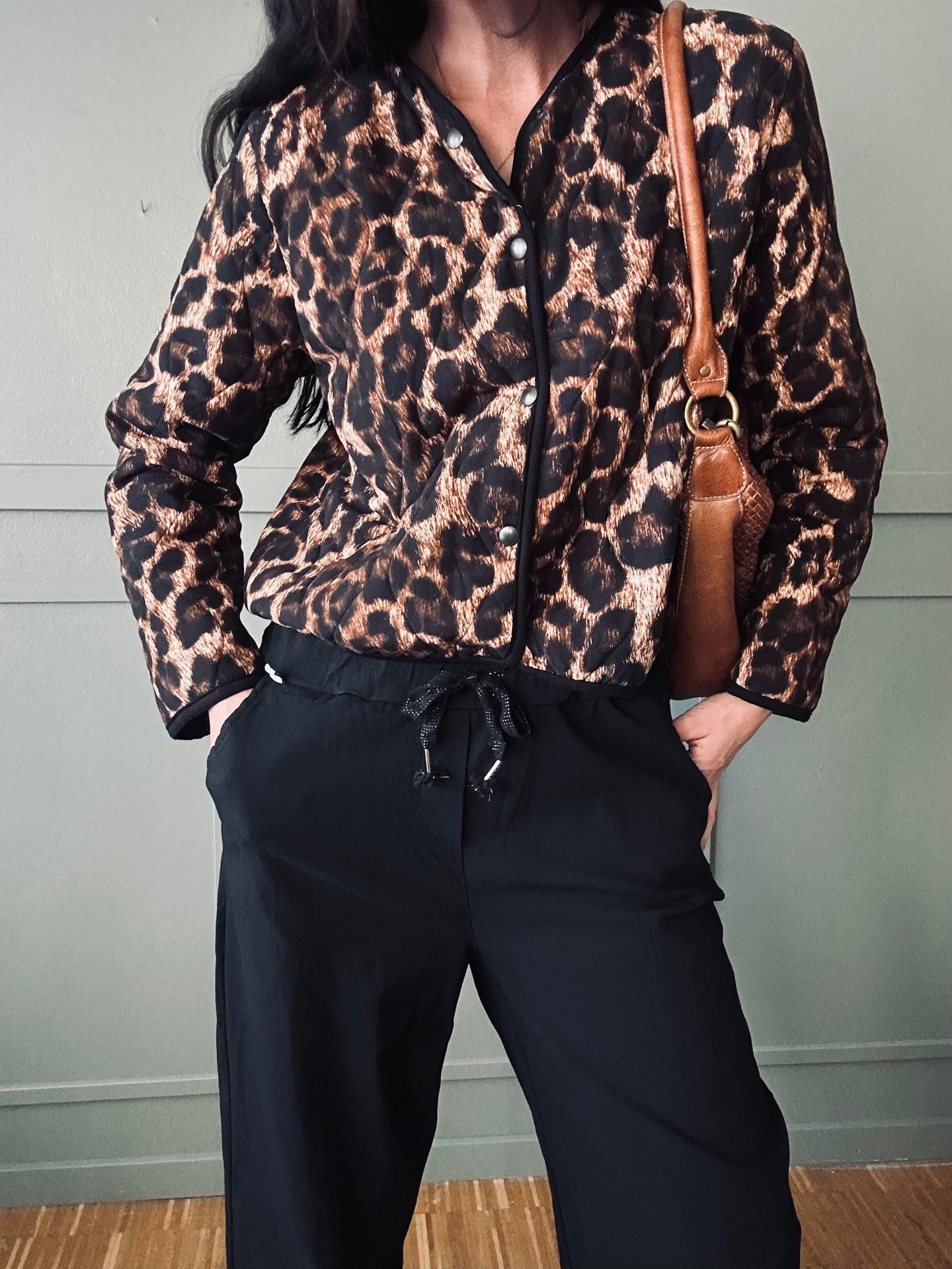 Bukser m. stretch Svart – plus onesize 40-48