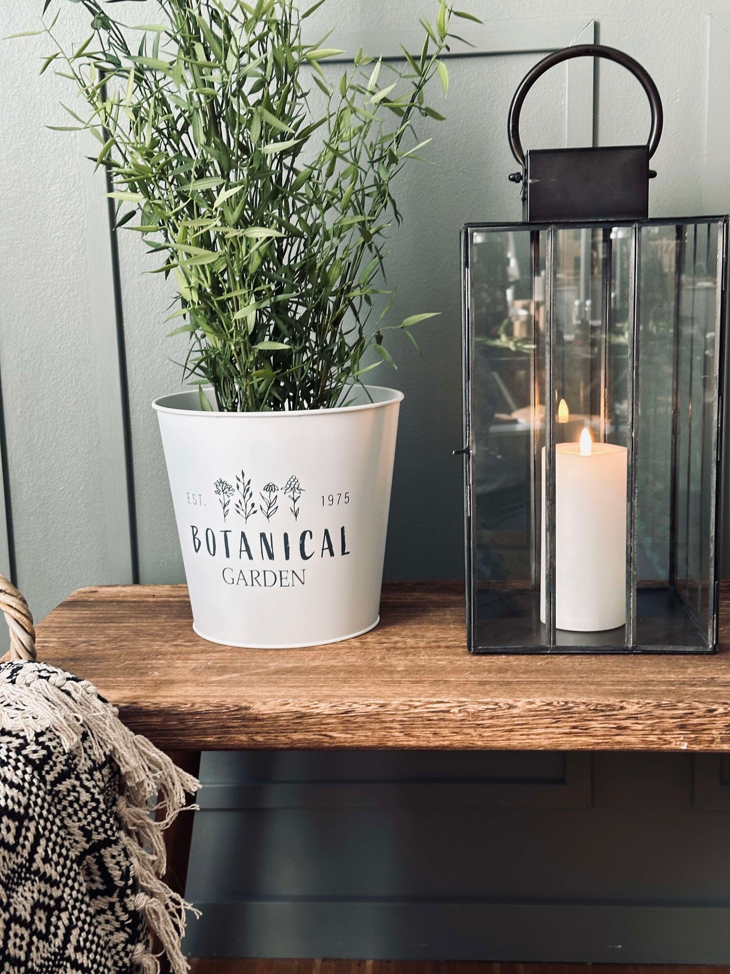 Skjuler til blomster - Hvit