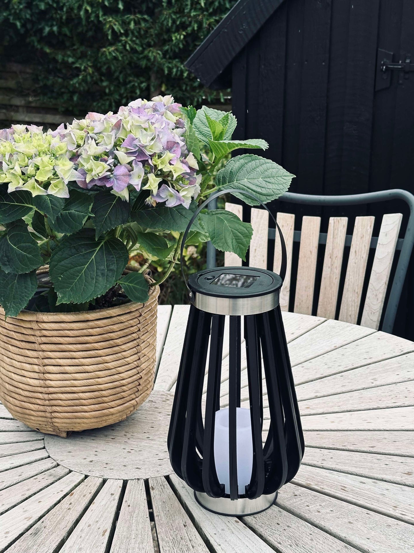 Lanterne Solar black - Small