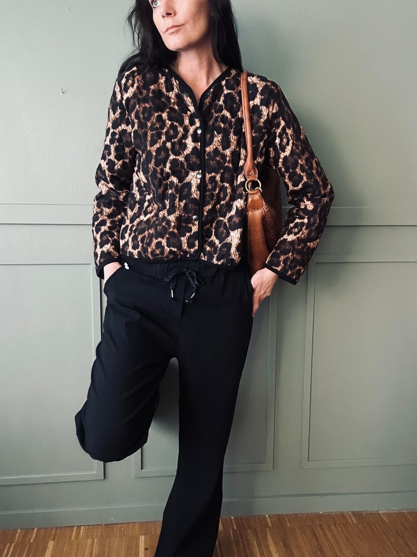 Bukser m. stretch Svart – plus onesize 40-48