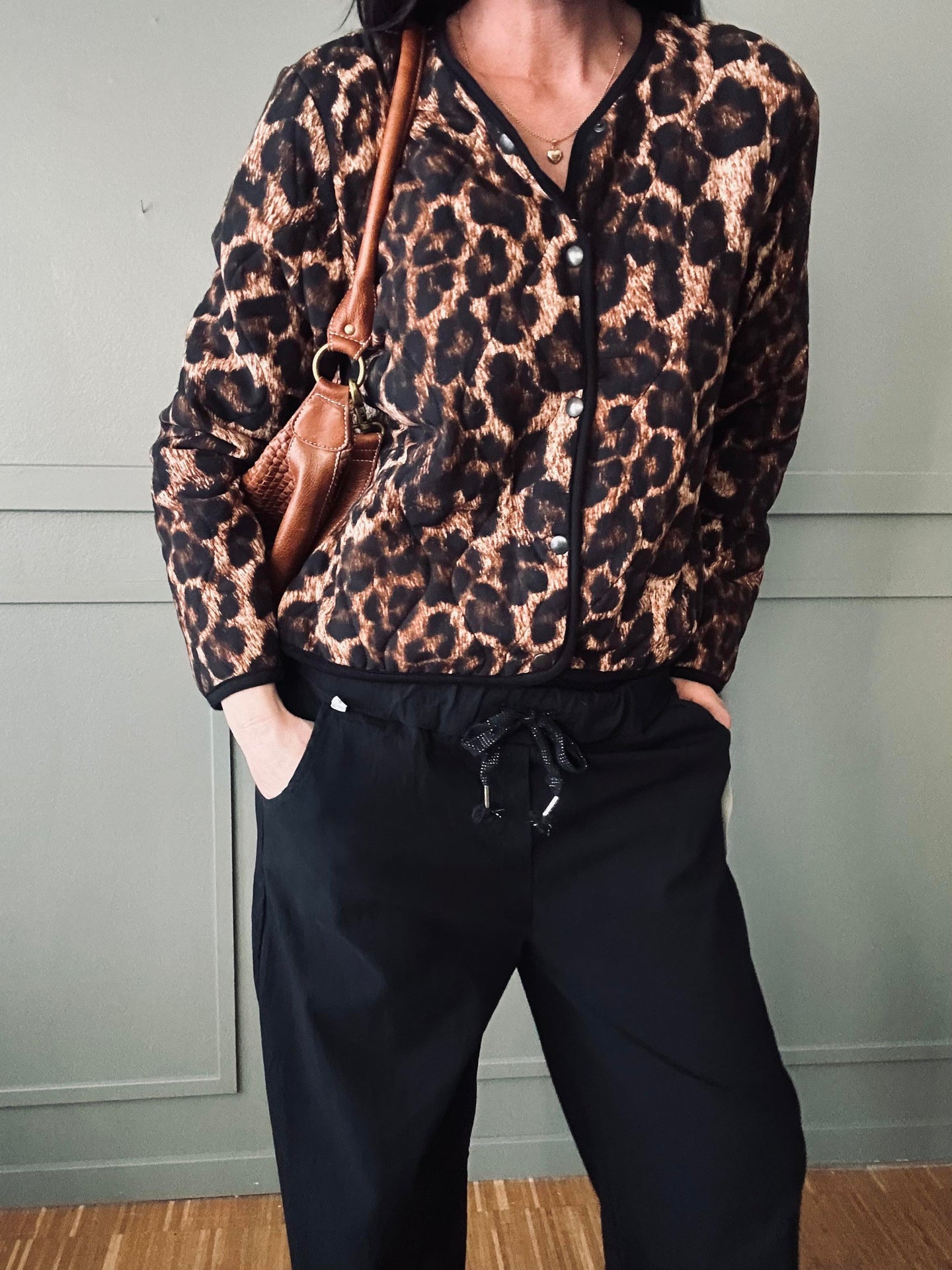 Bukser m. stretch Svart – plus onesize 40-48