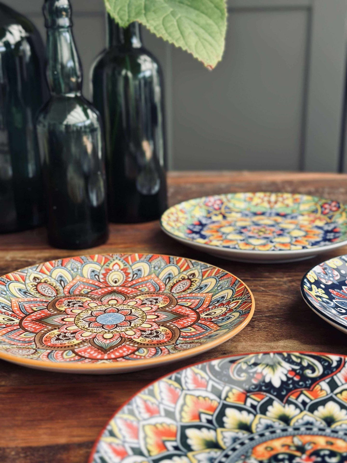 Tallerken Farge boheme MIX