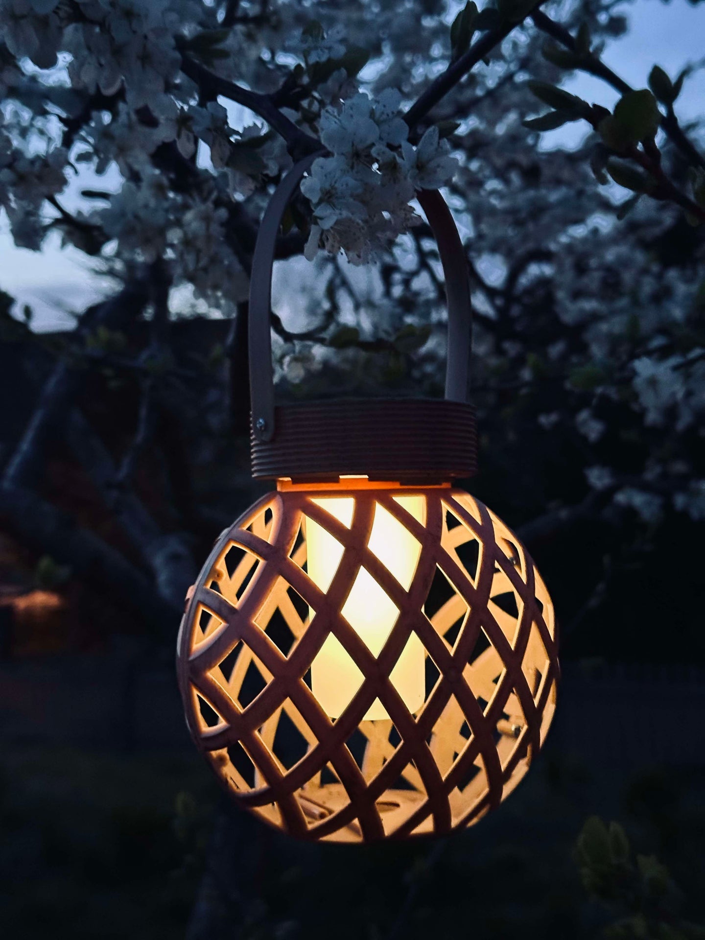 Lanterne med oppheng - Solcelle