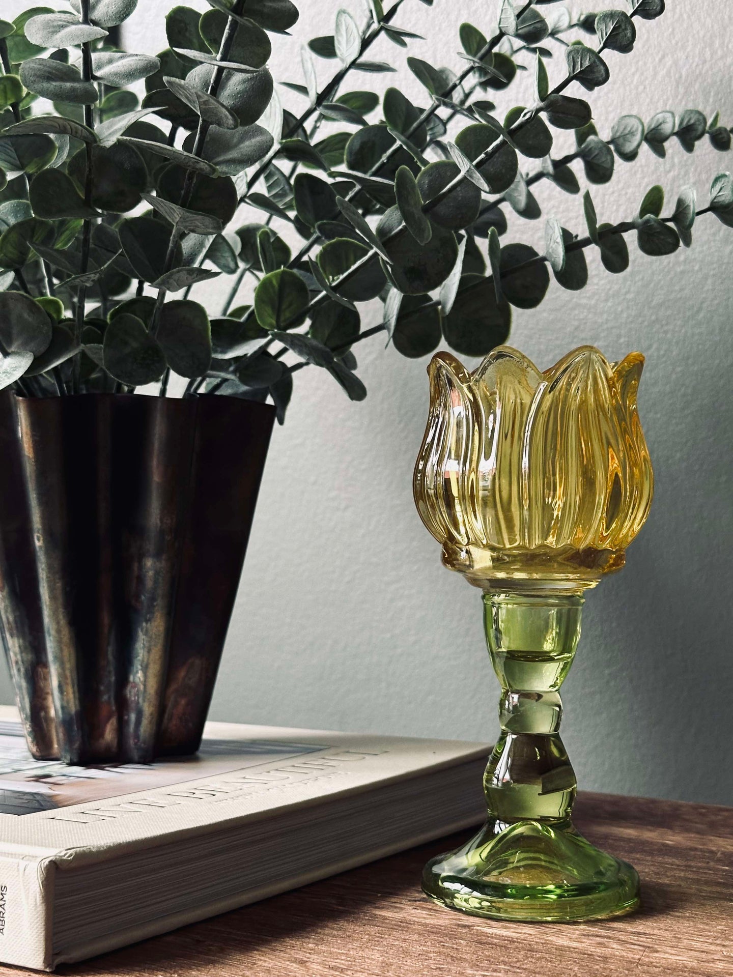 Lysestake til telys- Flower