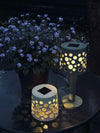 Bordlampe med solceller - Lys beige