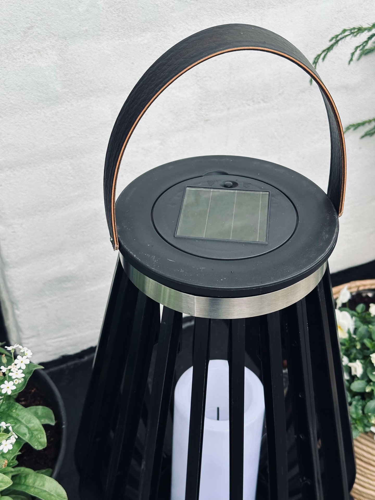 Lanterne Solar black XL