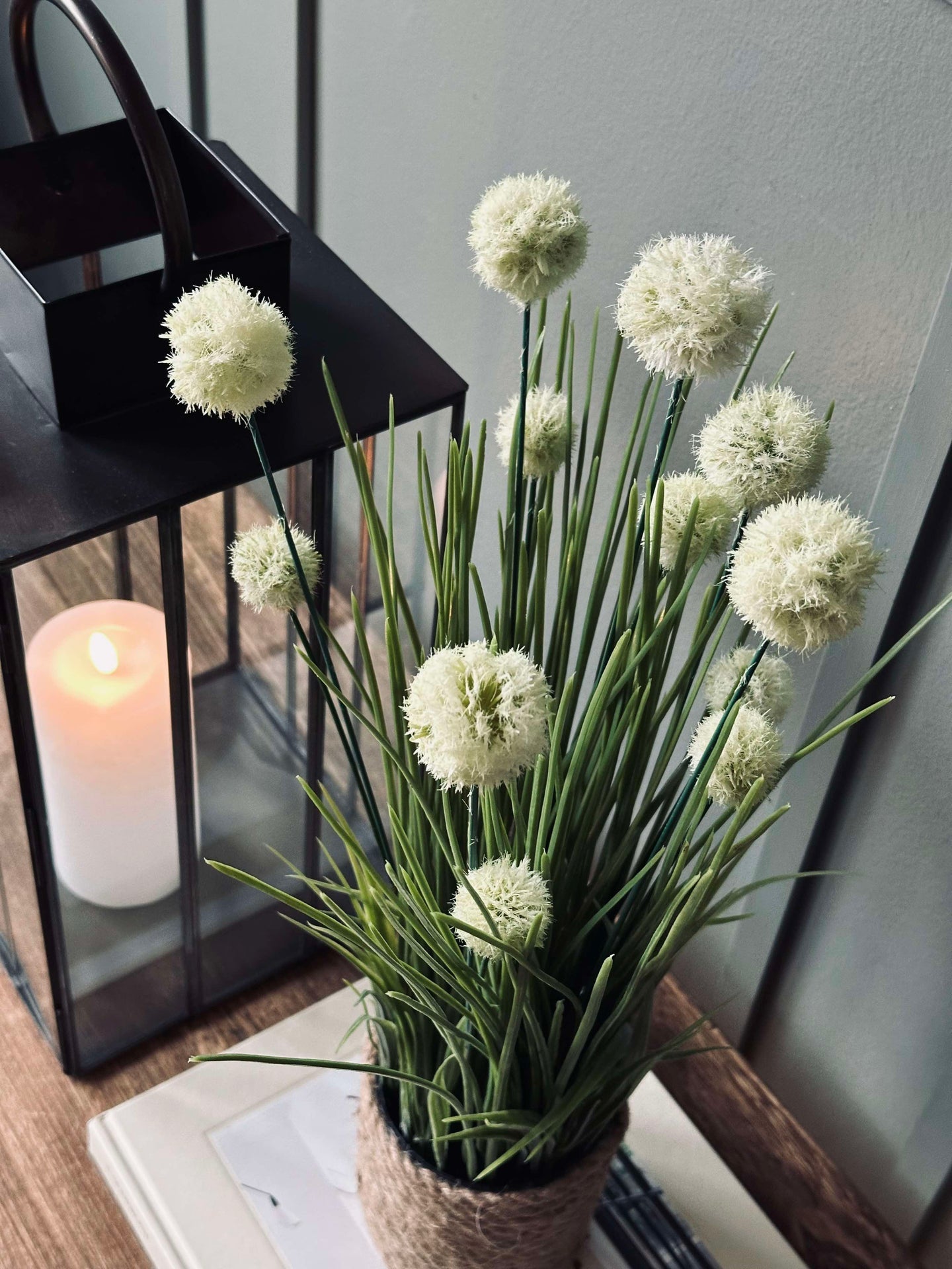 Blomst i potte