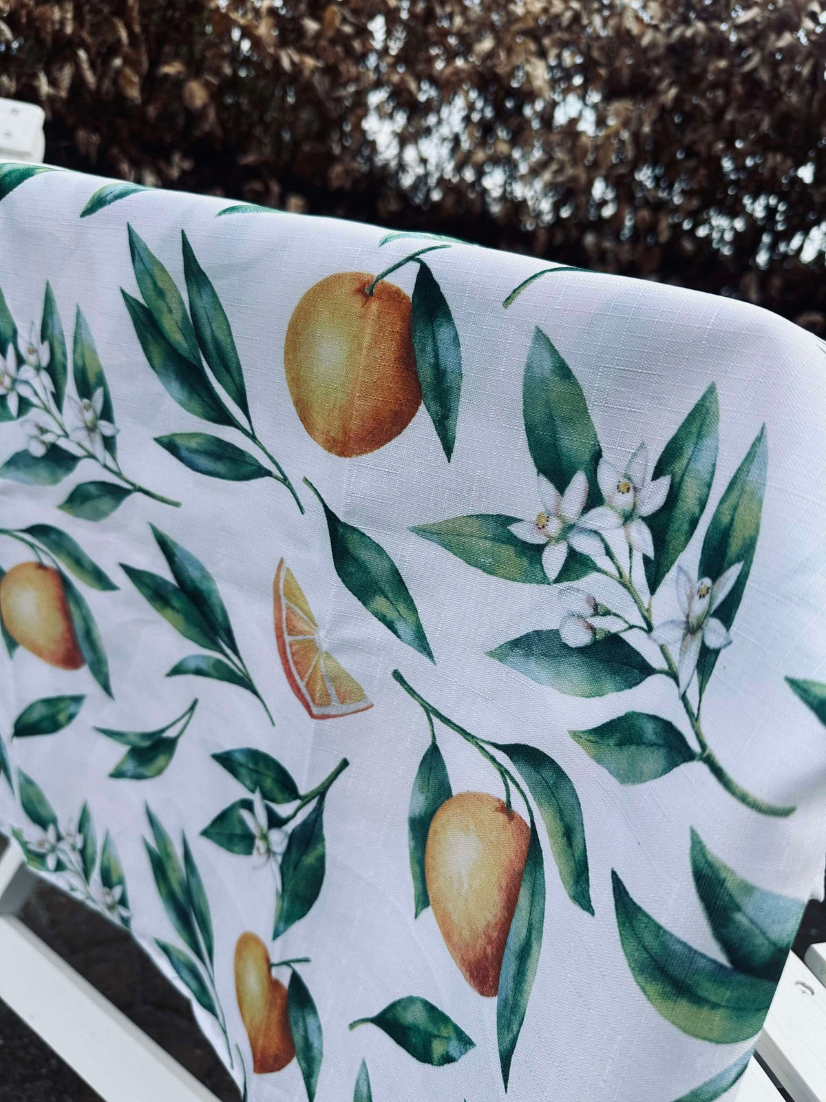 Duk - Vannavvisende 180x130 - Oransje citrus