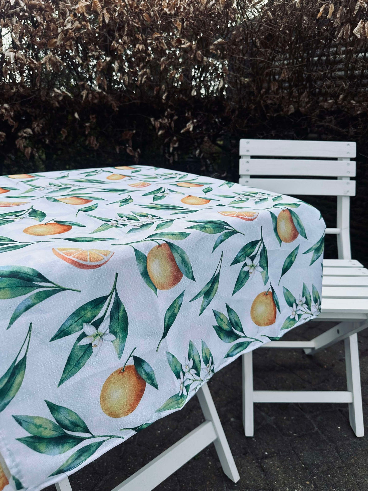 Duk - Vannavvisende 180x130 - Oransje citrus