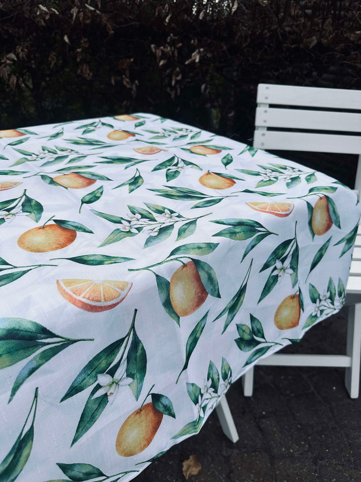 Duk - Vannavvisende 180x130 - Oransje citrus