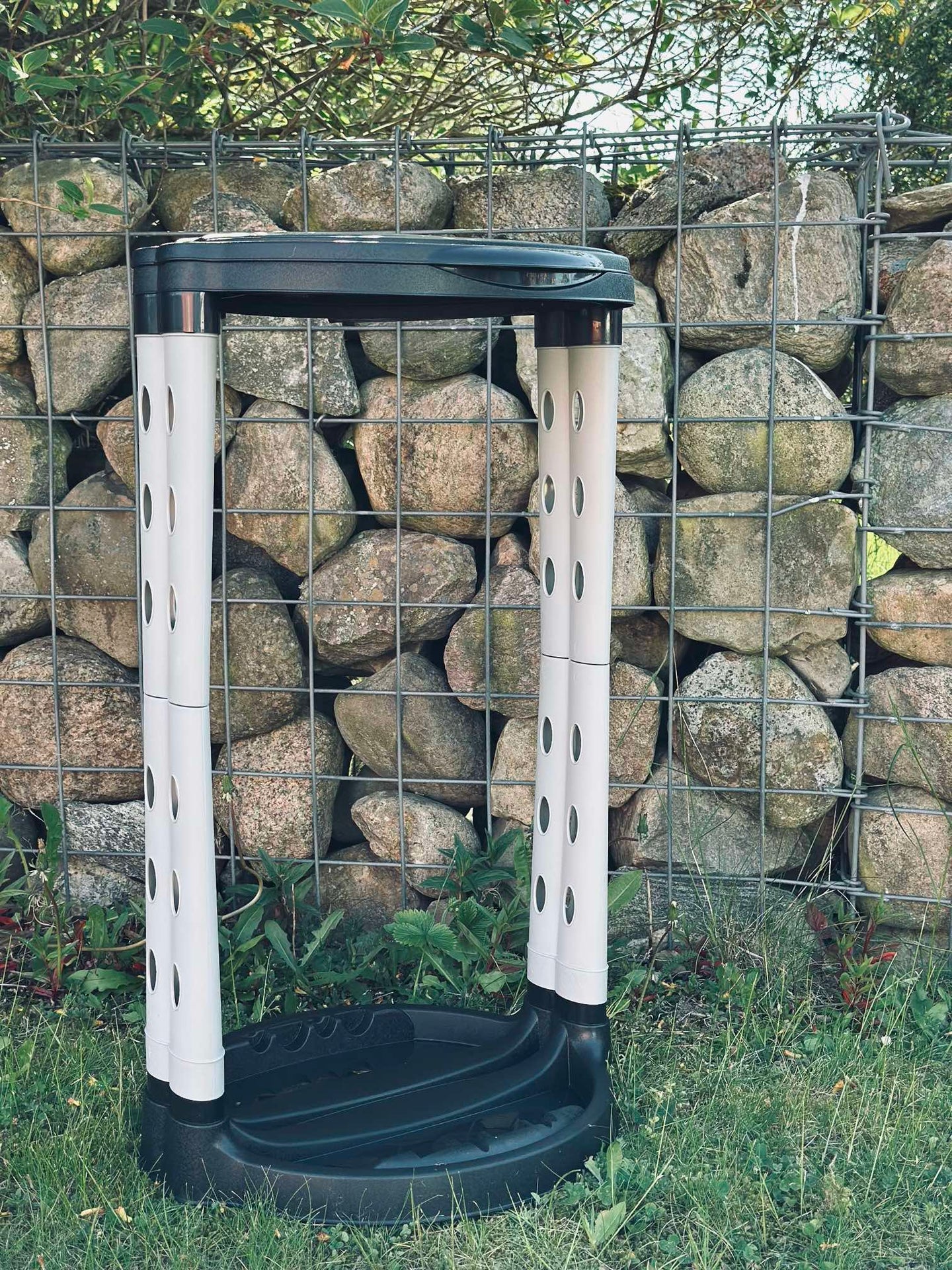 Stativ for søppelposer