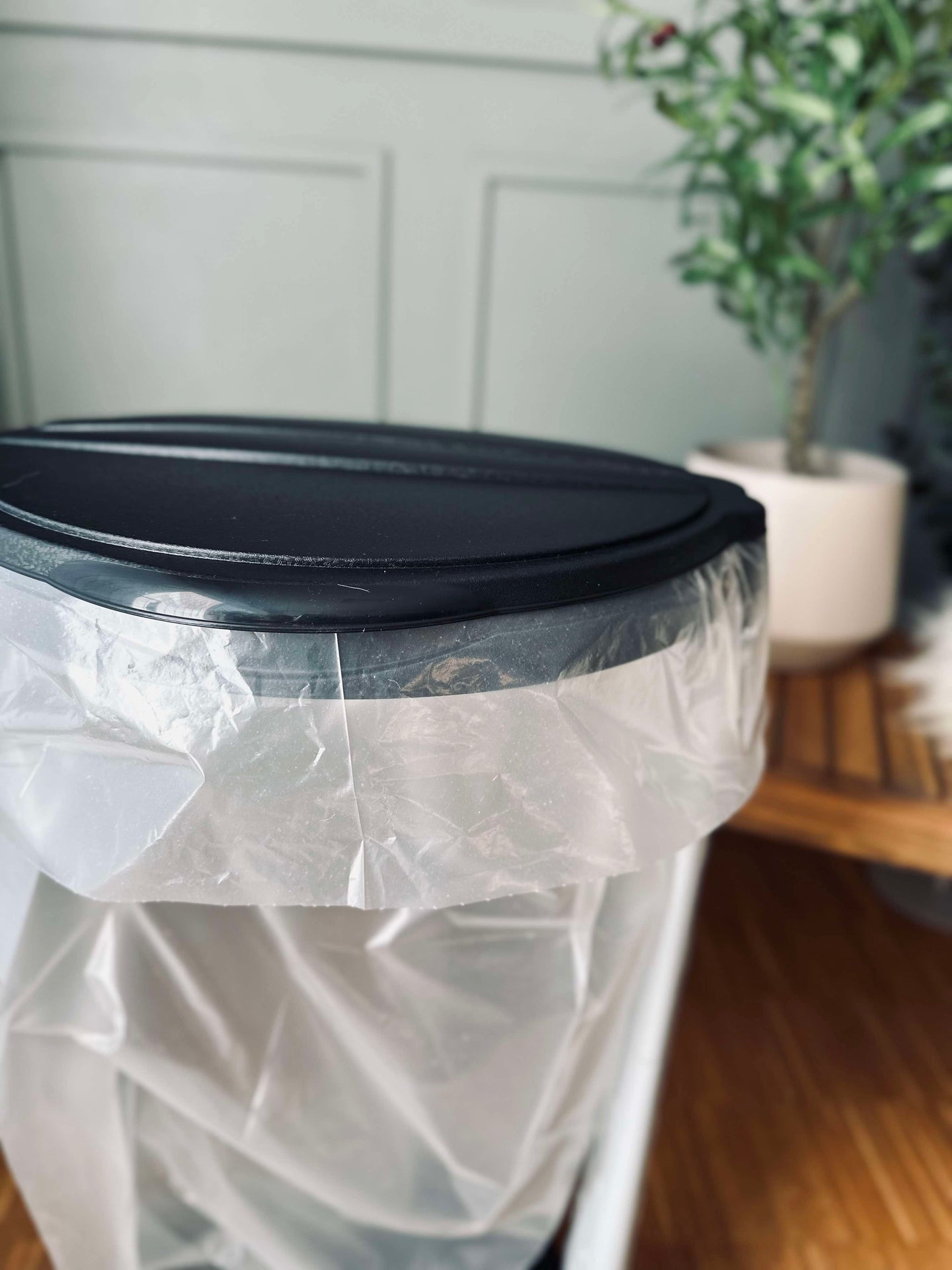 Stativ for søppelposer