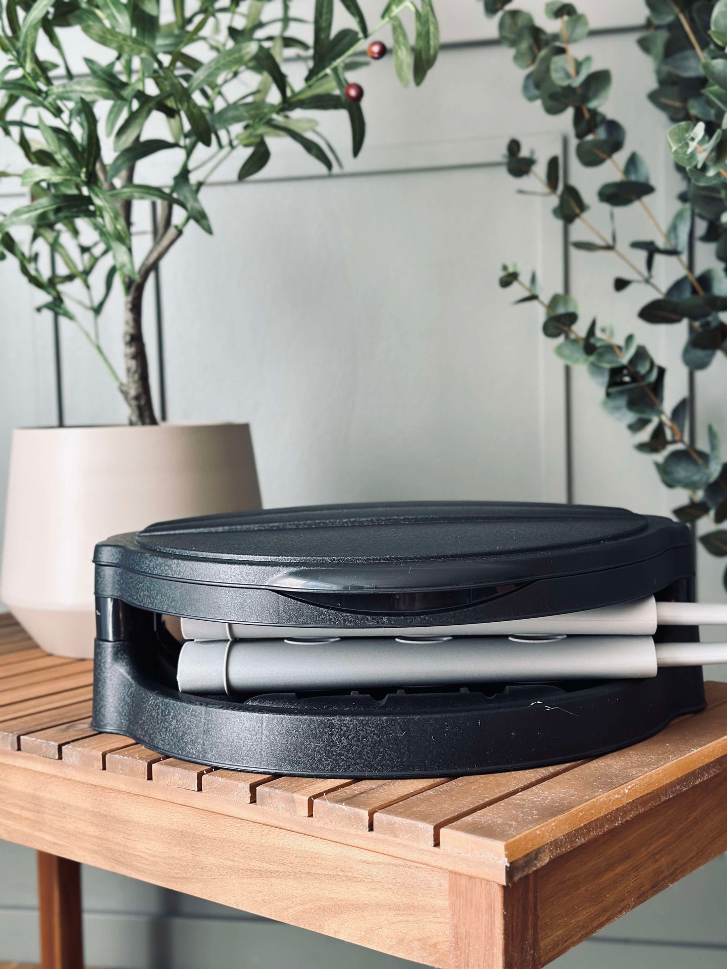 Stativ for søppelposer