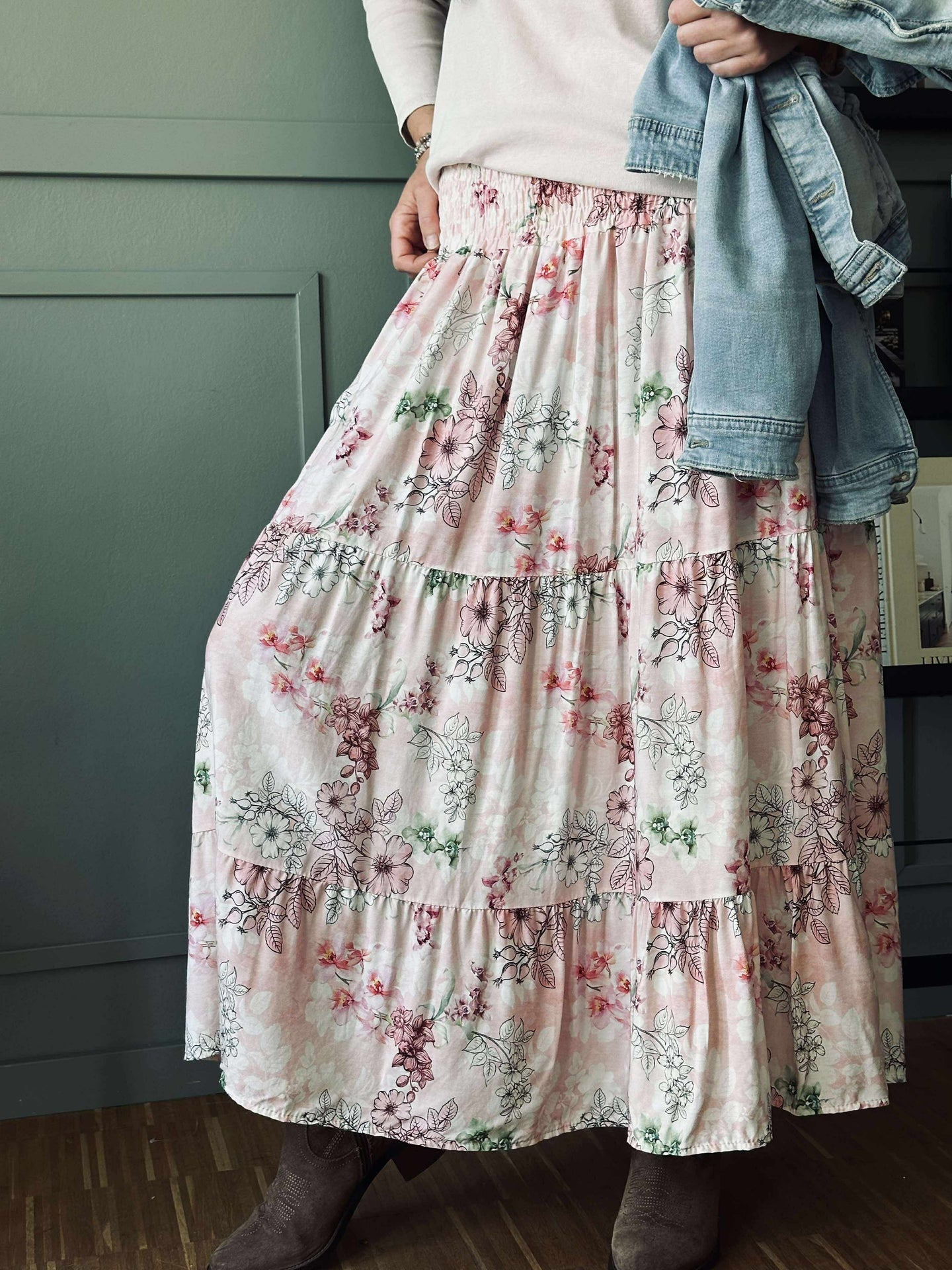 Skjørt Celeste Rosa