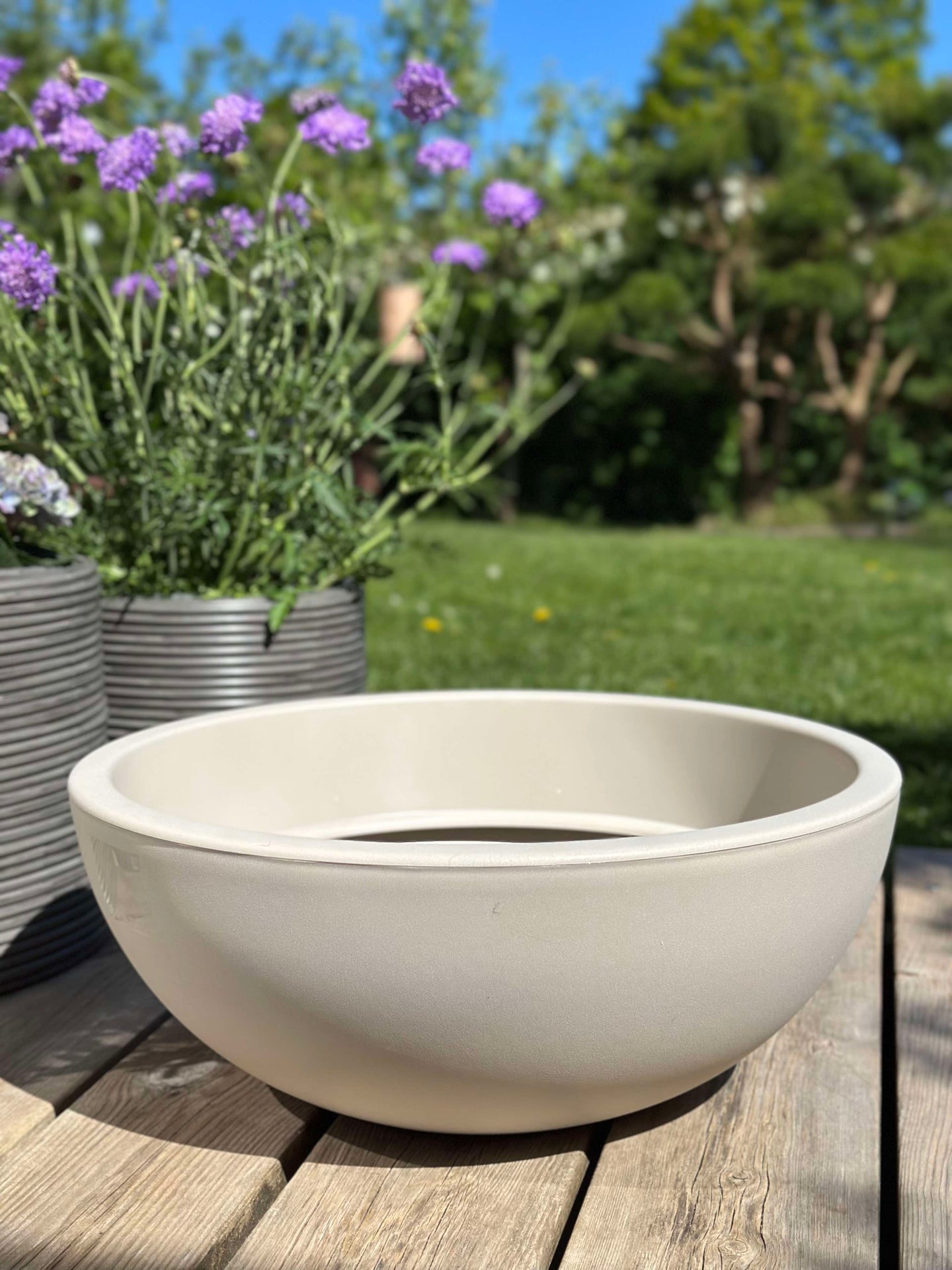 Speilbasseng i resirkulert plast - Sand