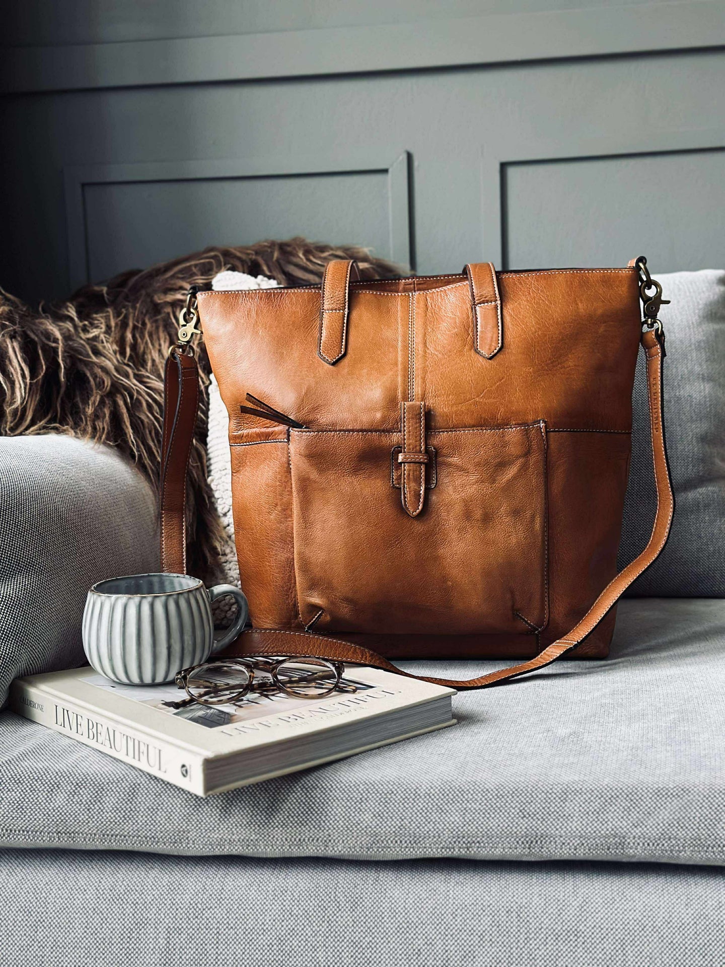 Veske Layla Cognac