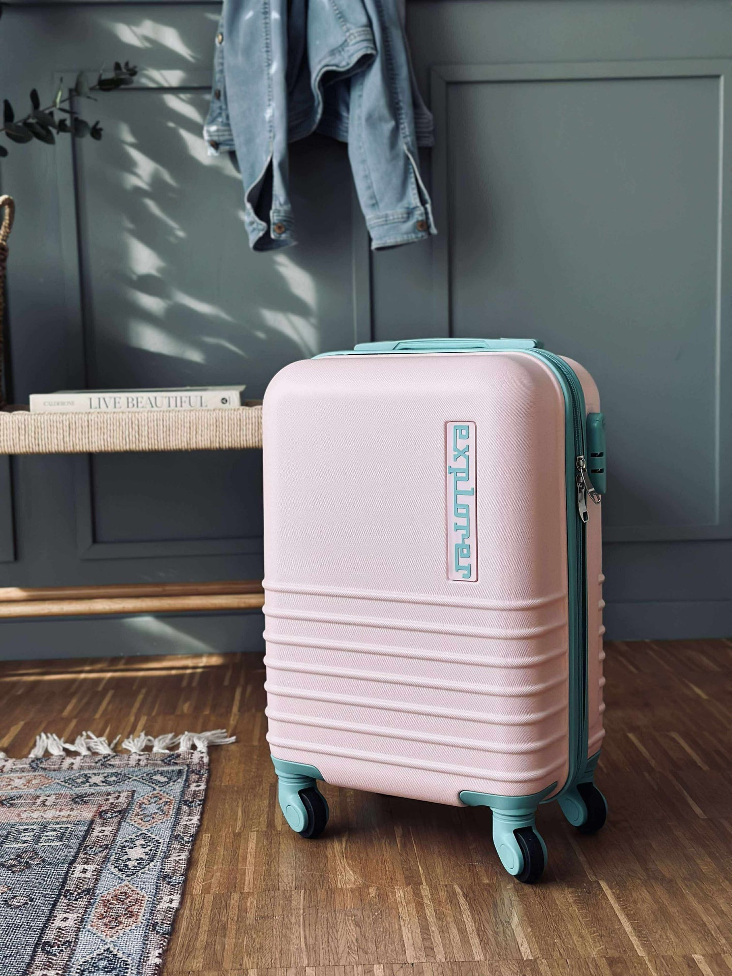 Trolley Koffert - ROSE / MINT