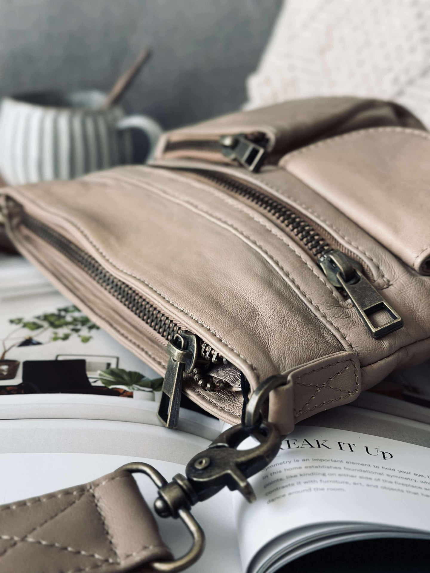Crossbody LATTE - Ultra myk