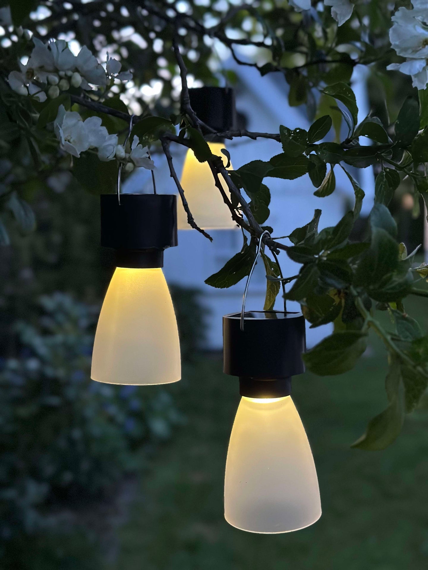 Mini lampe med solcelle
