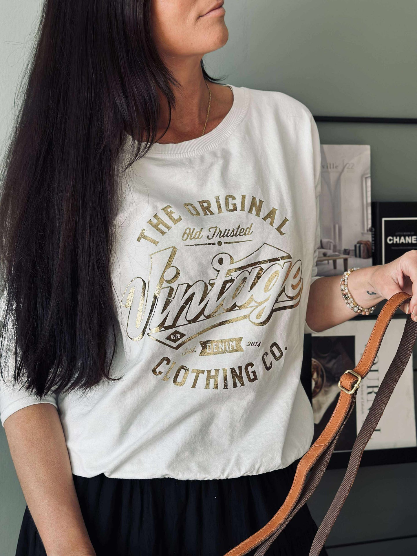 Bluse Vintage - Hvit