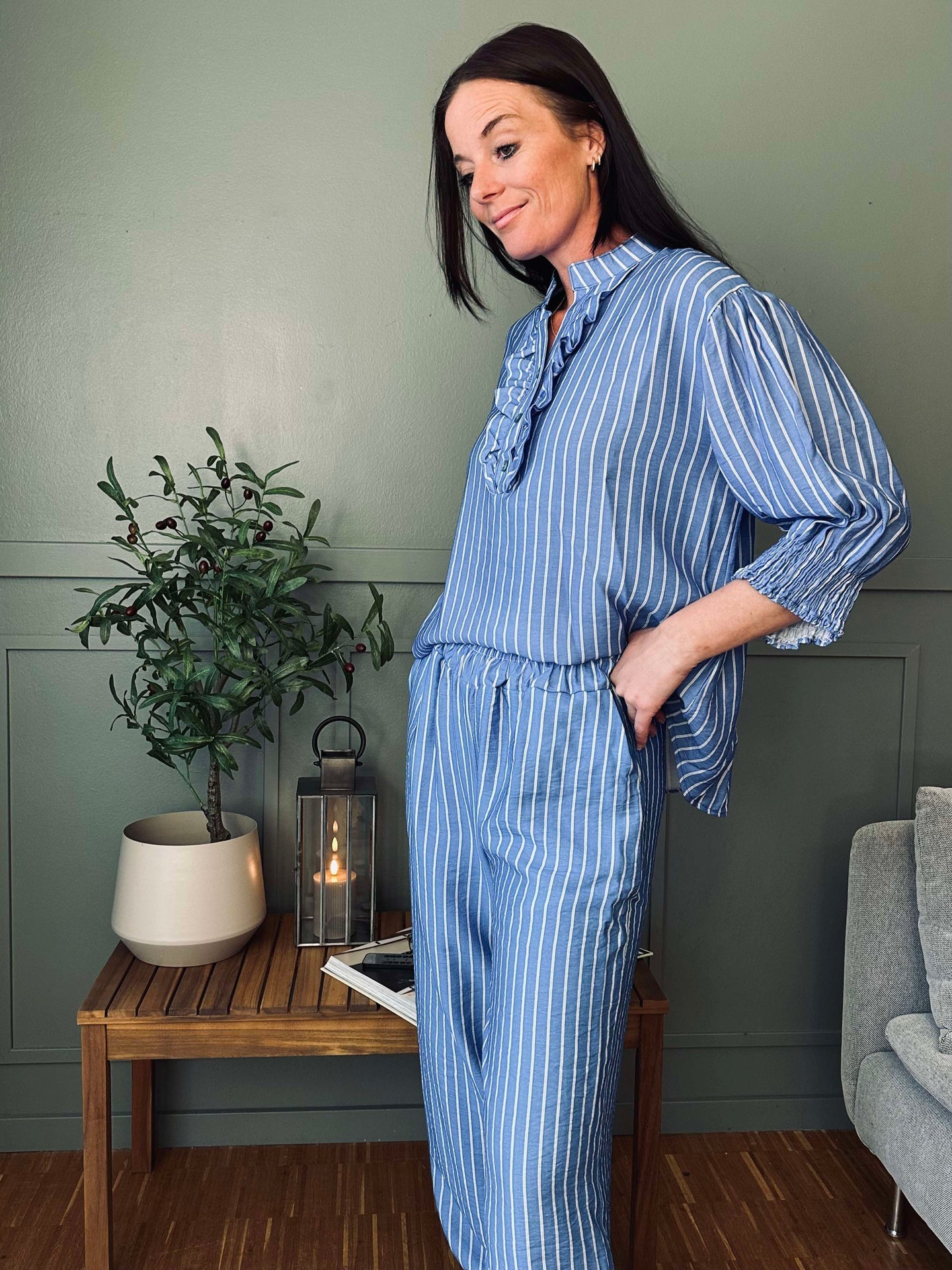 Bluse Charlie Blue